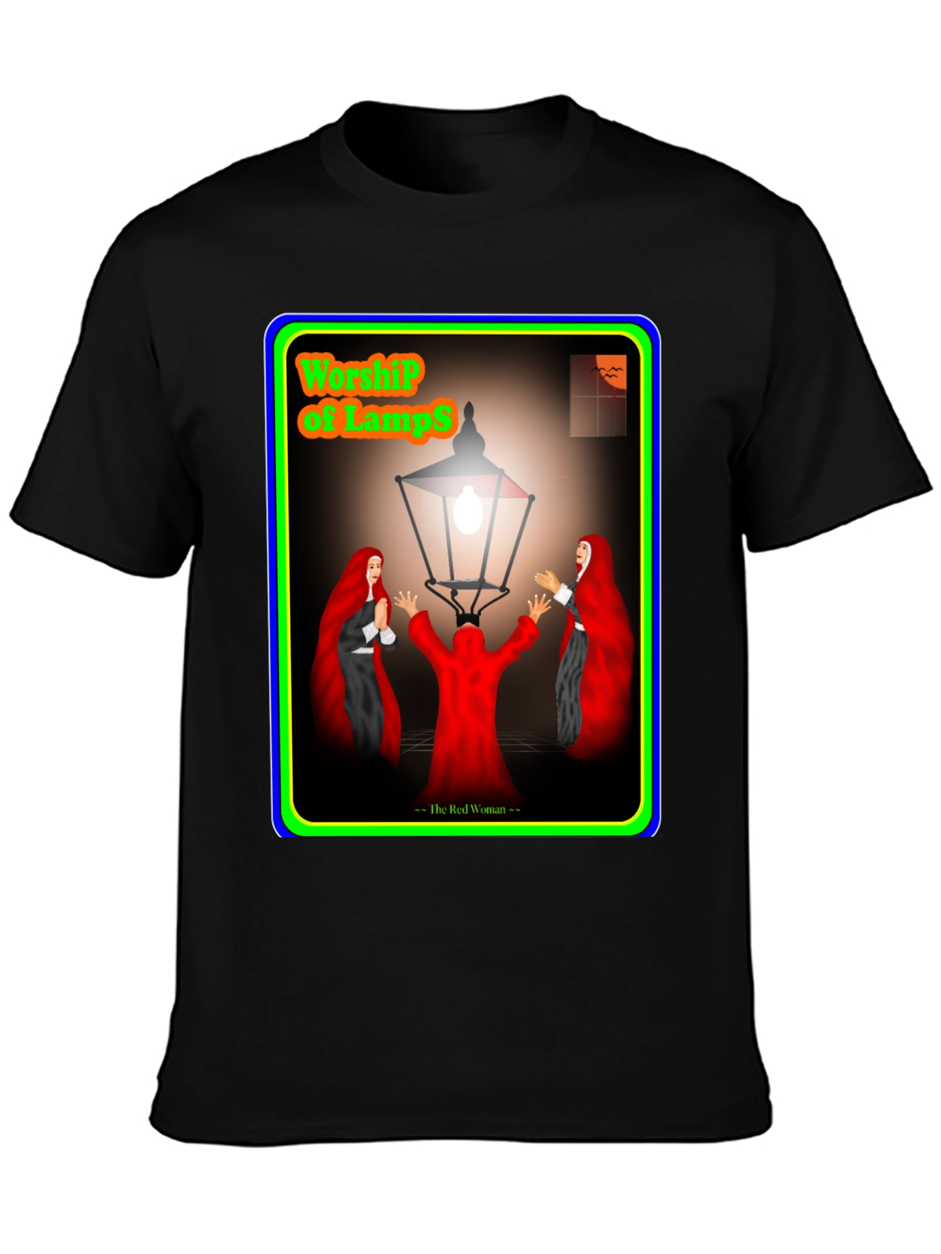 Worship of Lamps T-Shirt - The Red Woman