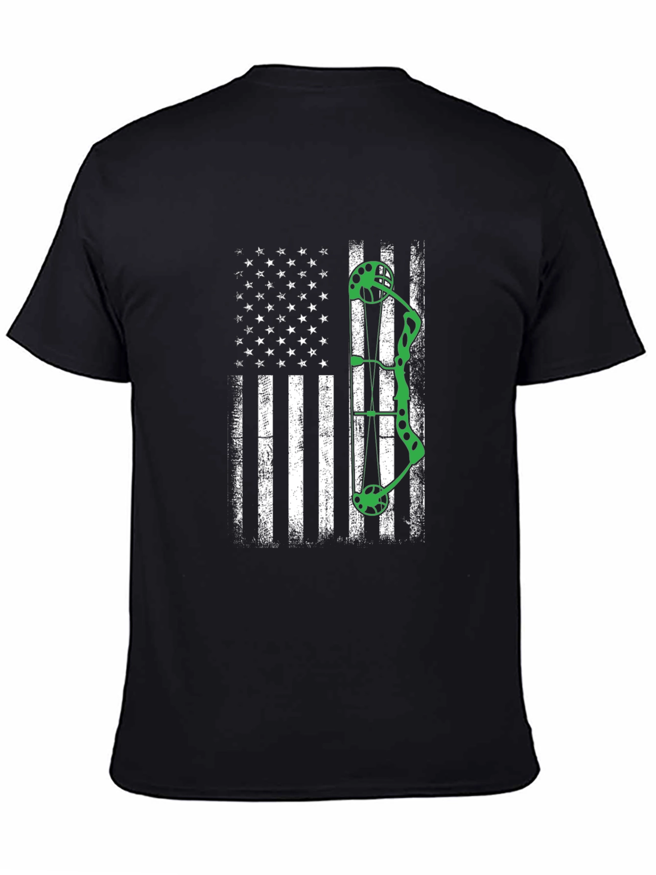 American Flag Bow Hunting T-Shirt