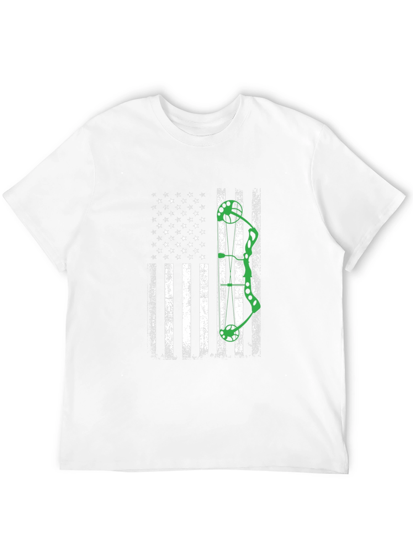 American Flag Bow Hunting T-Shirt