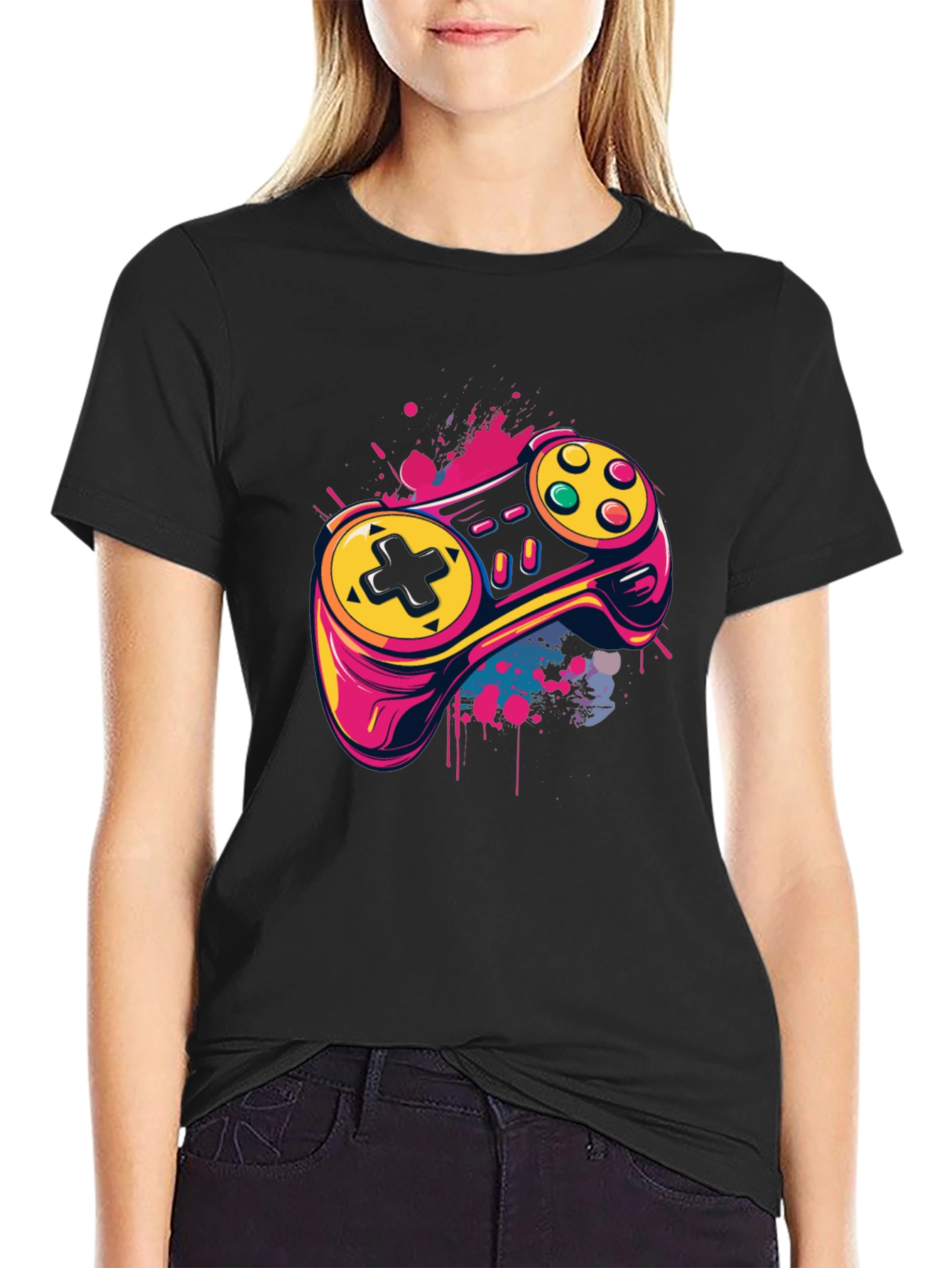 Gaming Controller T-Shirt - Cool Graphic Tee