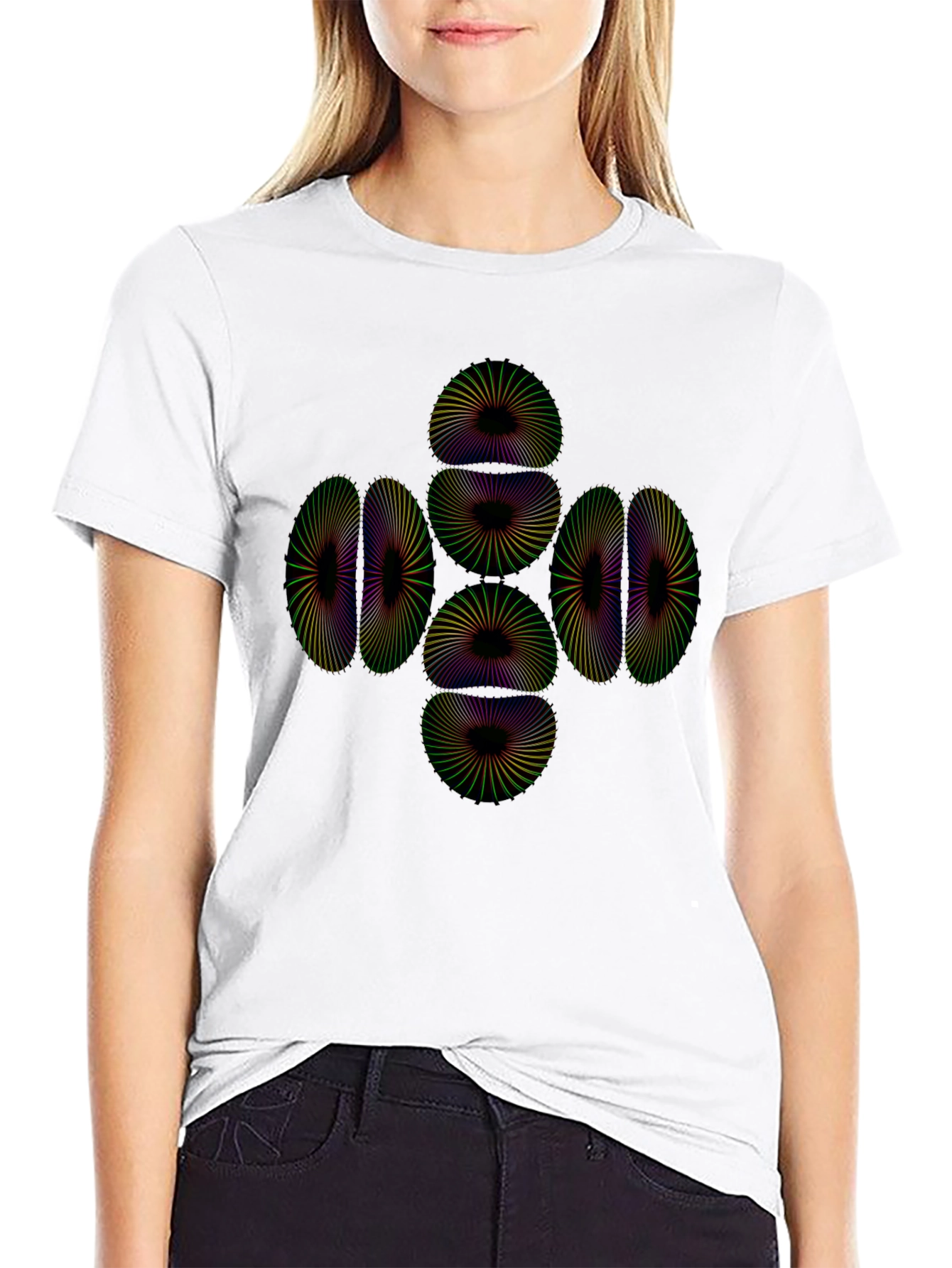 Abstract Optical Illusion T-Shirt