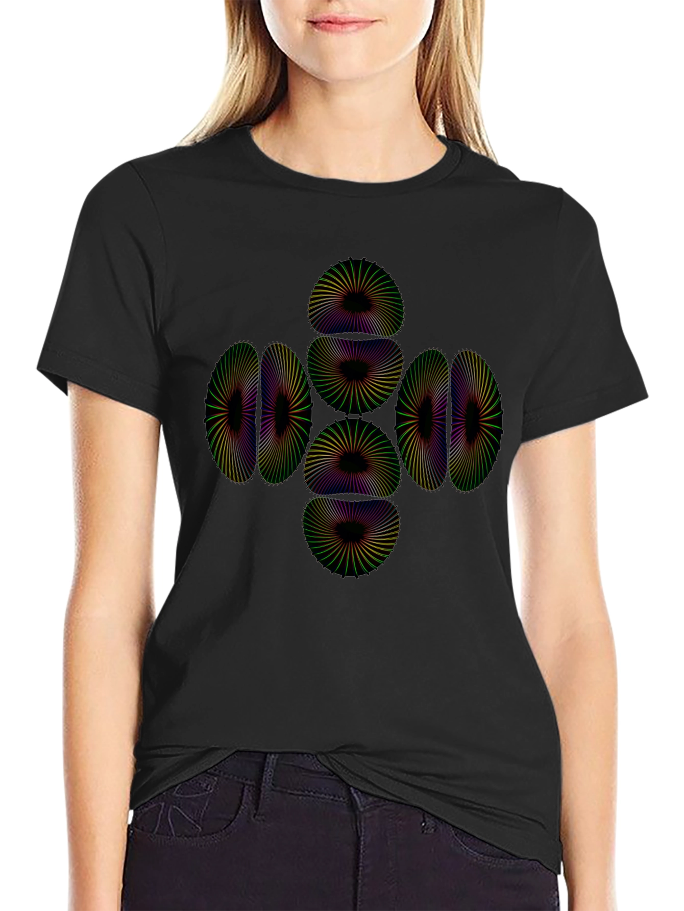 Abstract Optical Illusion T-Shirt