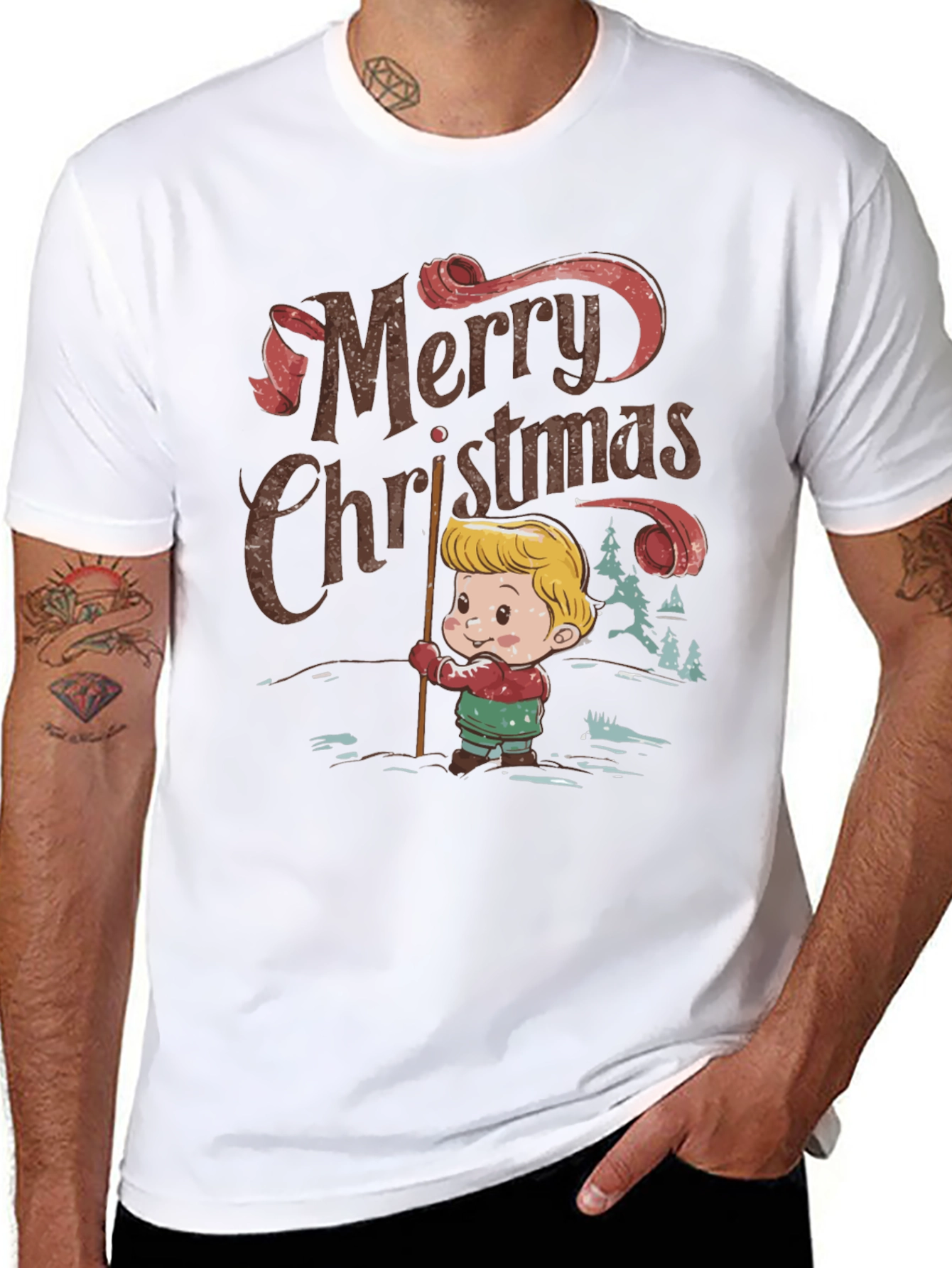 Merry Christmas Graphic Tee