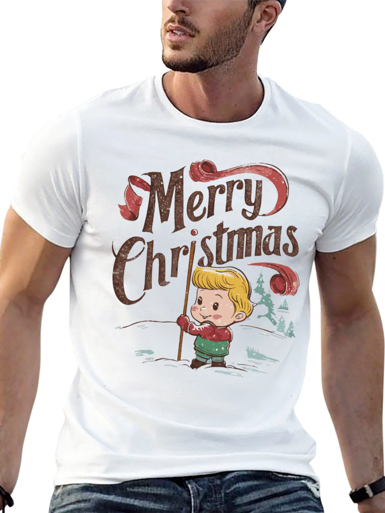 Merry Christmas Graphic Tee