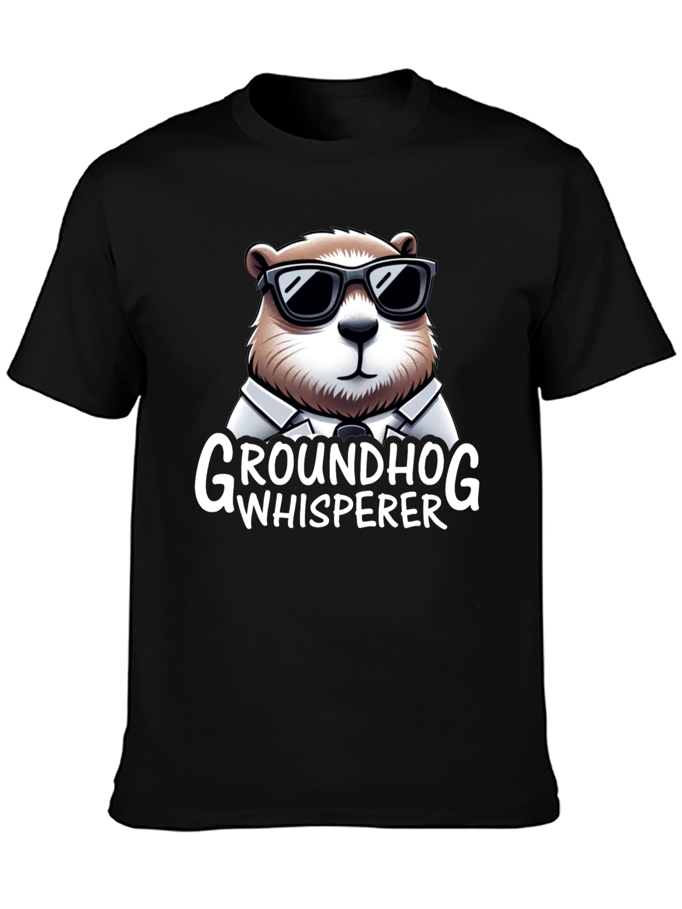 Groundhog Whisperer T-Shirt - Funny Groundhog Day Tee