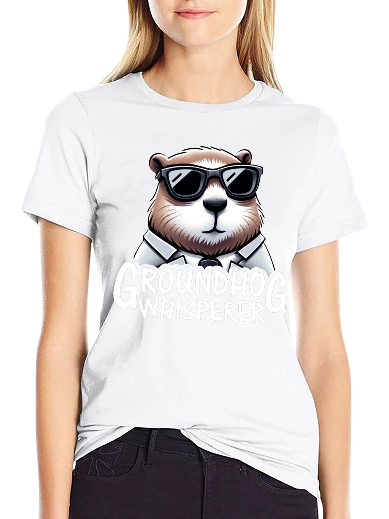 Groundhog Whisperer T-Shirt - Funny Groundhog Day Tee