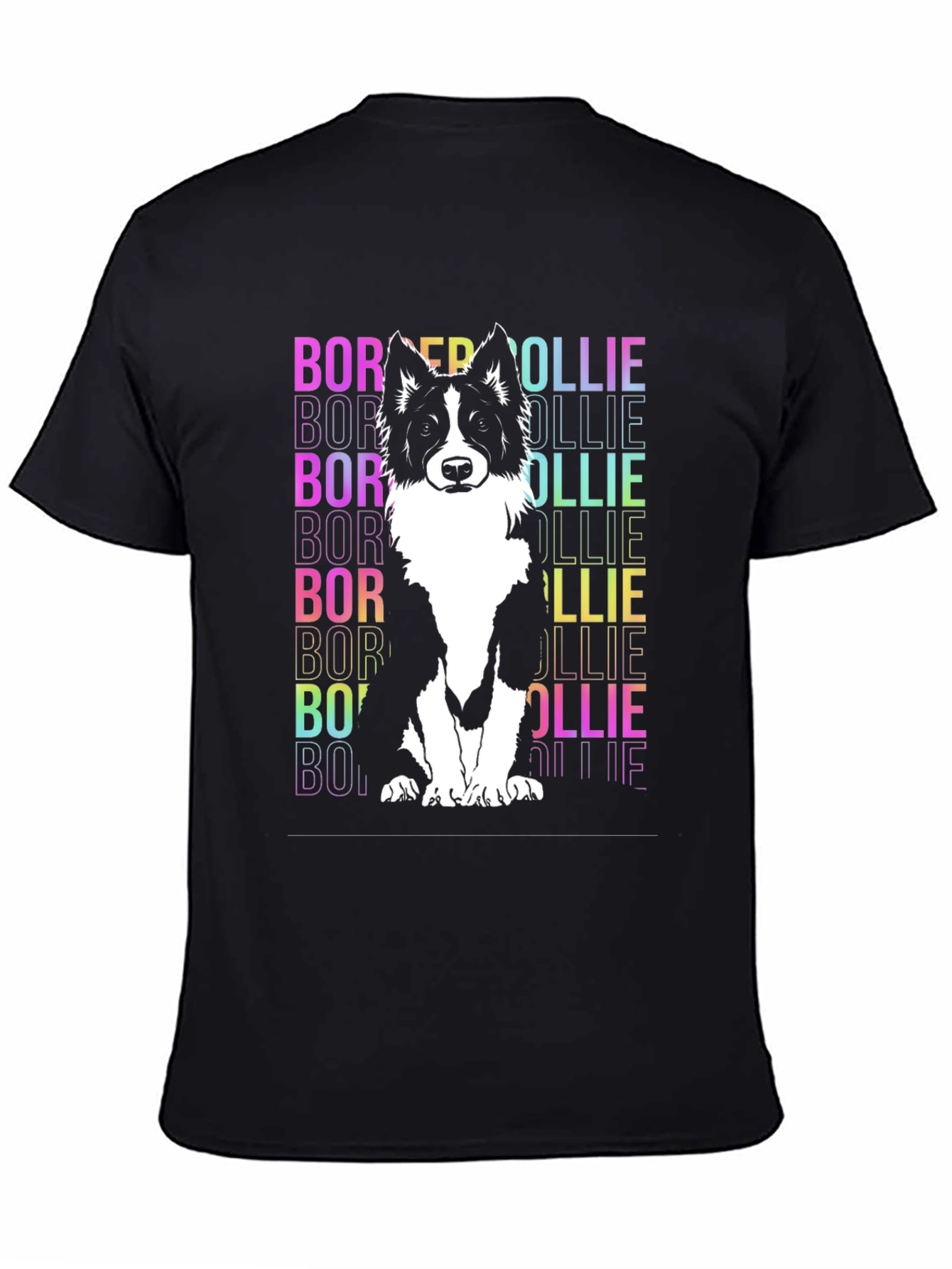 Border Collie Dog Graphic T-Shirt