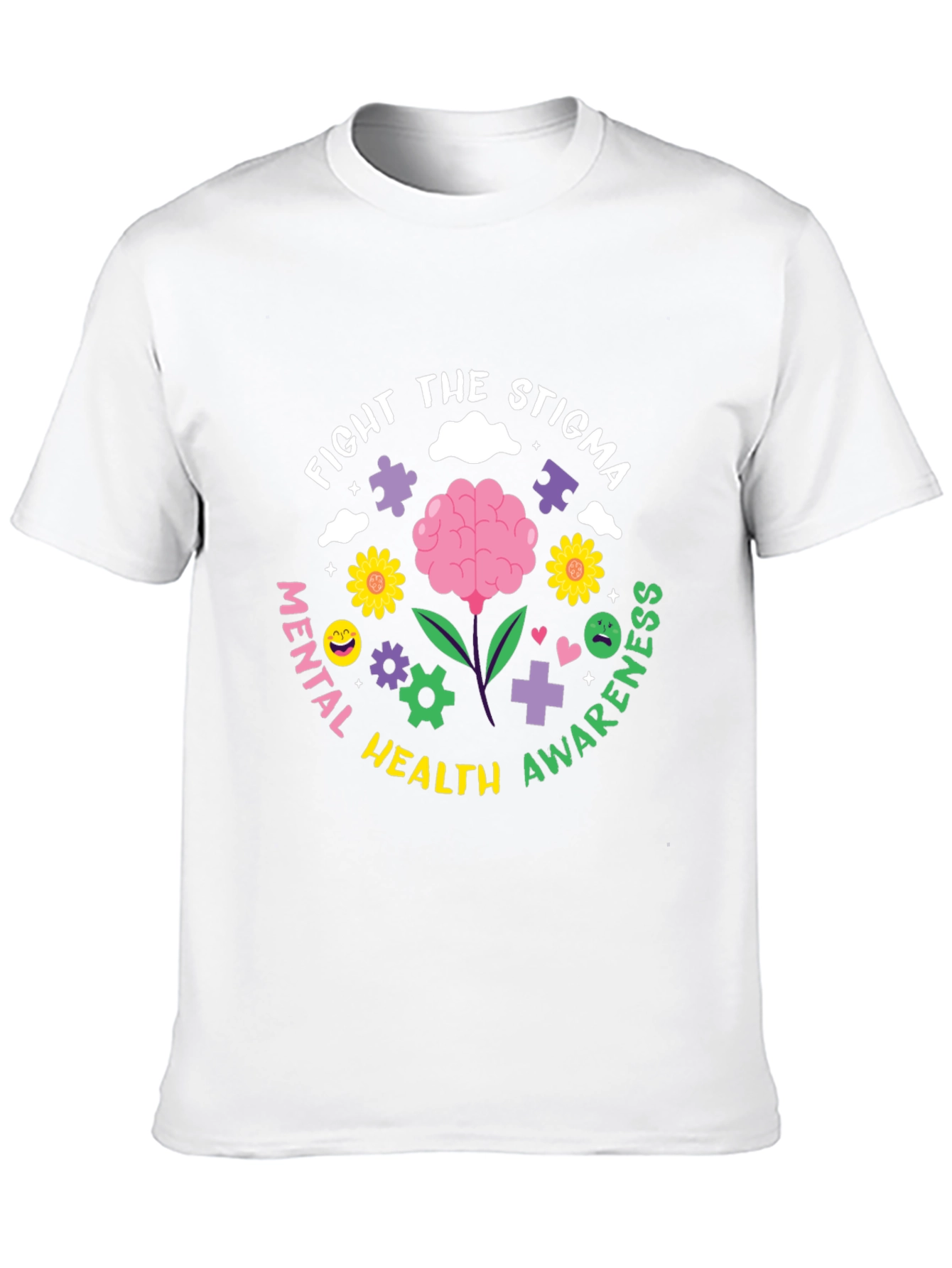 Mental Health Awareness T-Shirt - Fight The Stigma