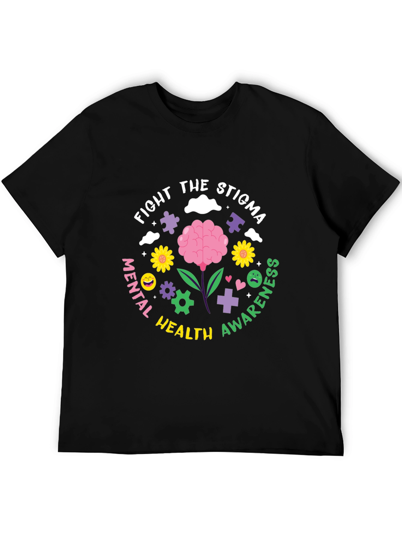 Mental Health Awareness T-Shirt - Fight The Stigma