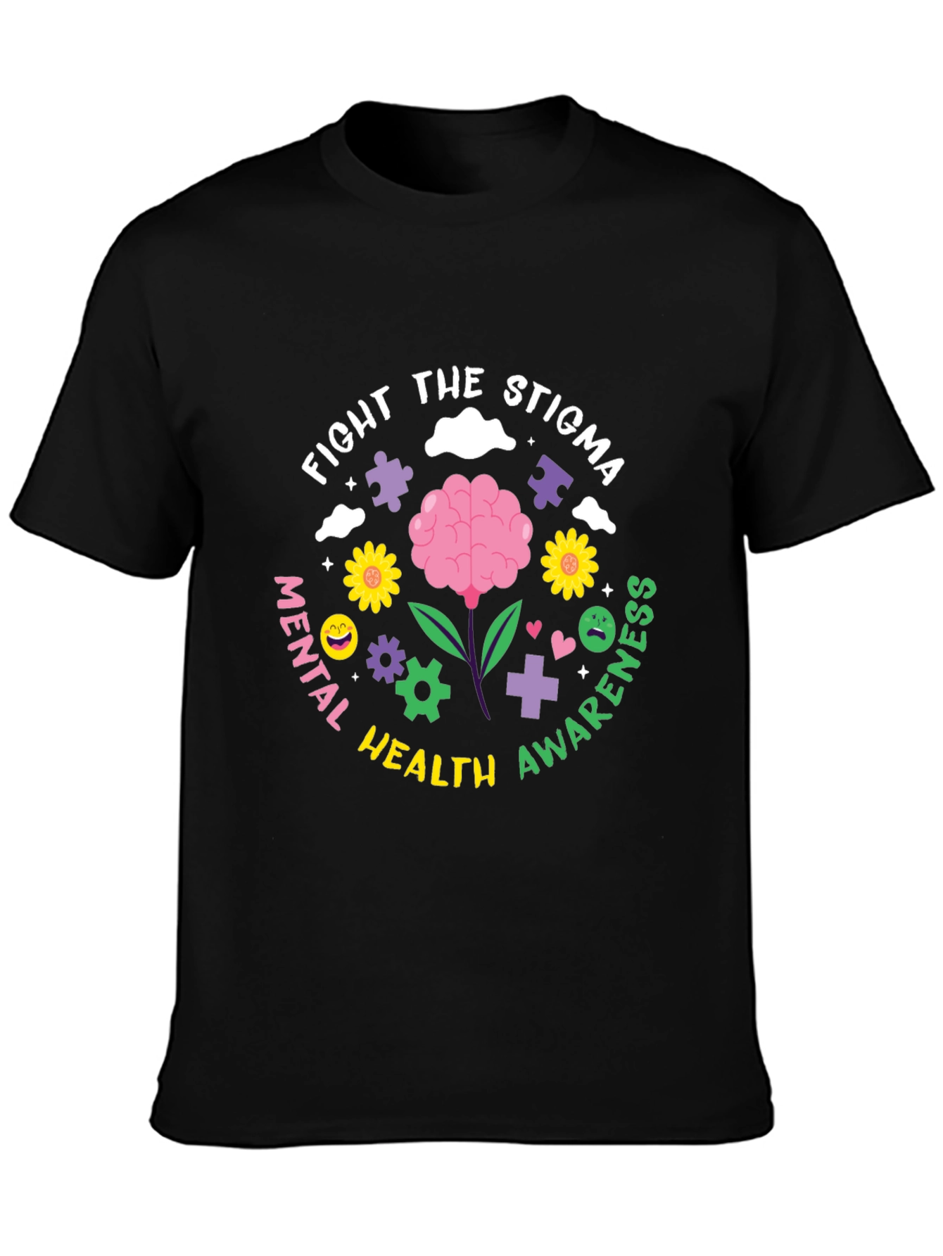 Mental Health Awareness T-Shirt - Fight The Stigma