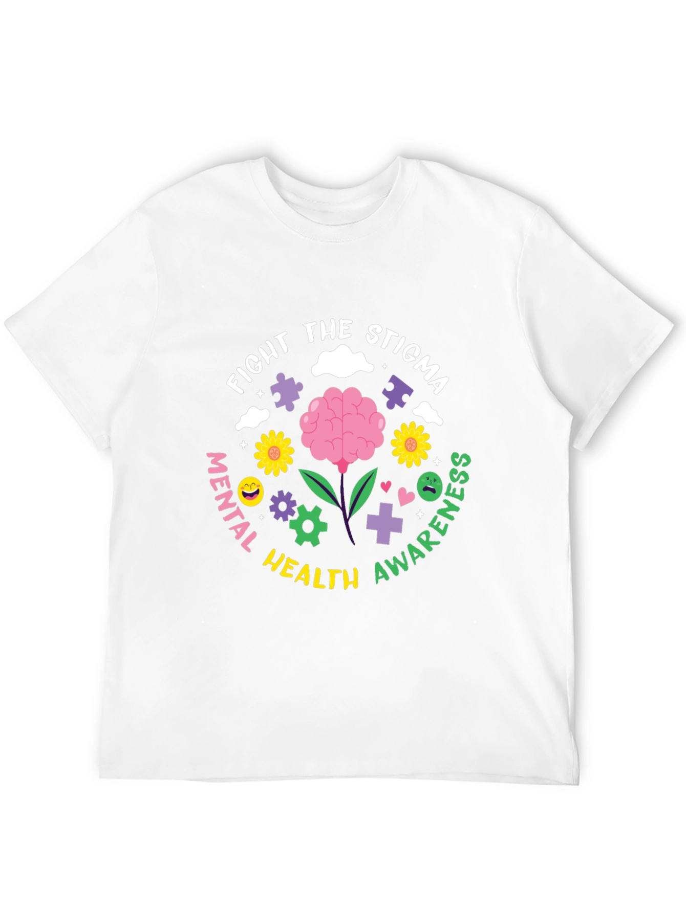 Mental Health Awareness T-Shirt - Fight The Stigma