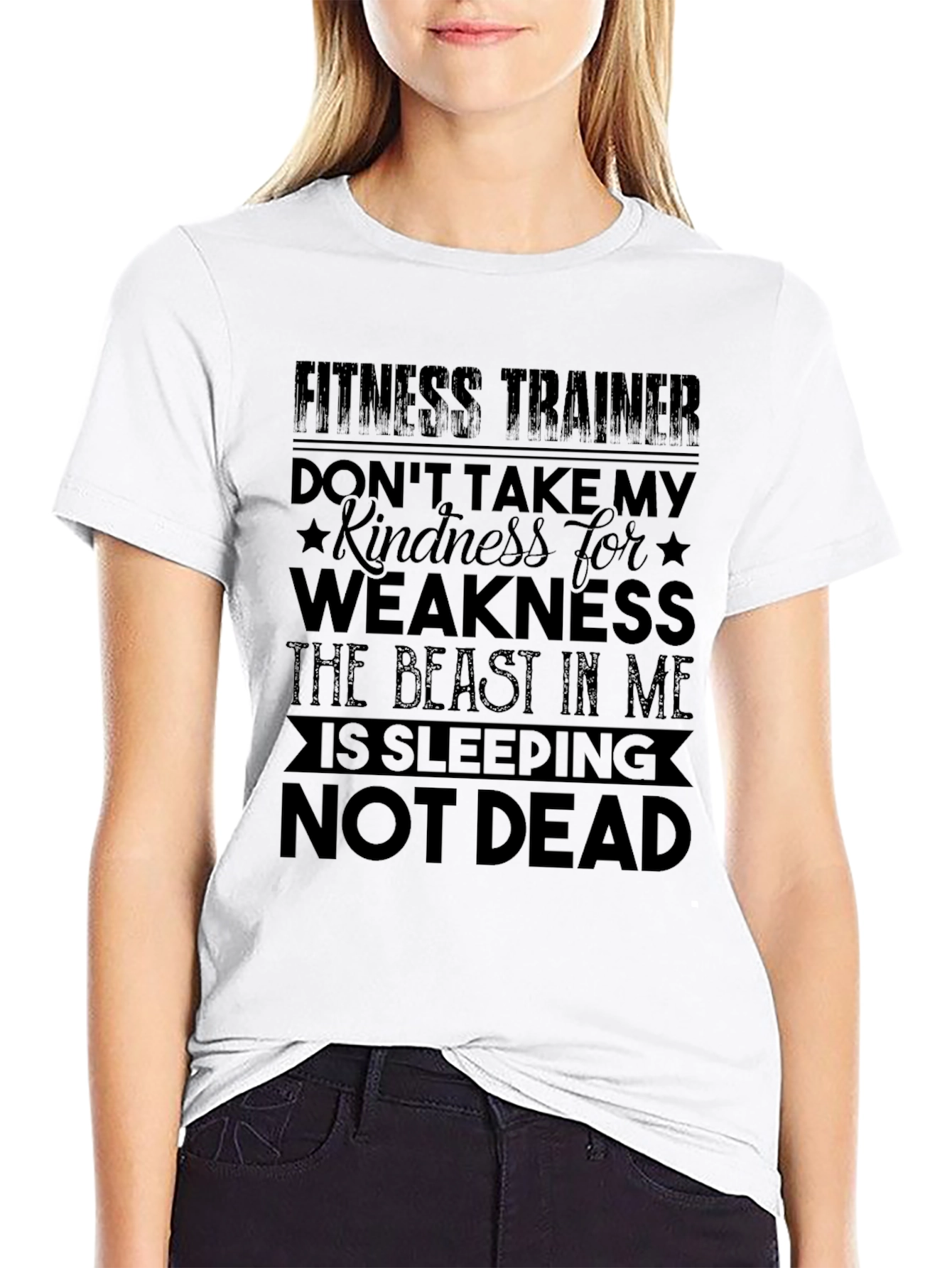 Fitness Trainer Beast Mode Graphic T-Shirt