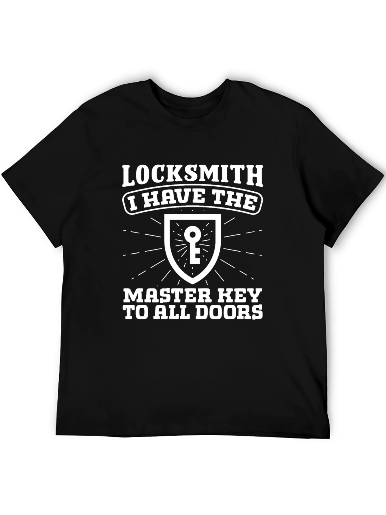 Locksmith Master Key Graphic T-Shirt