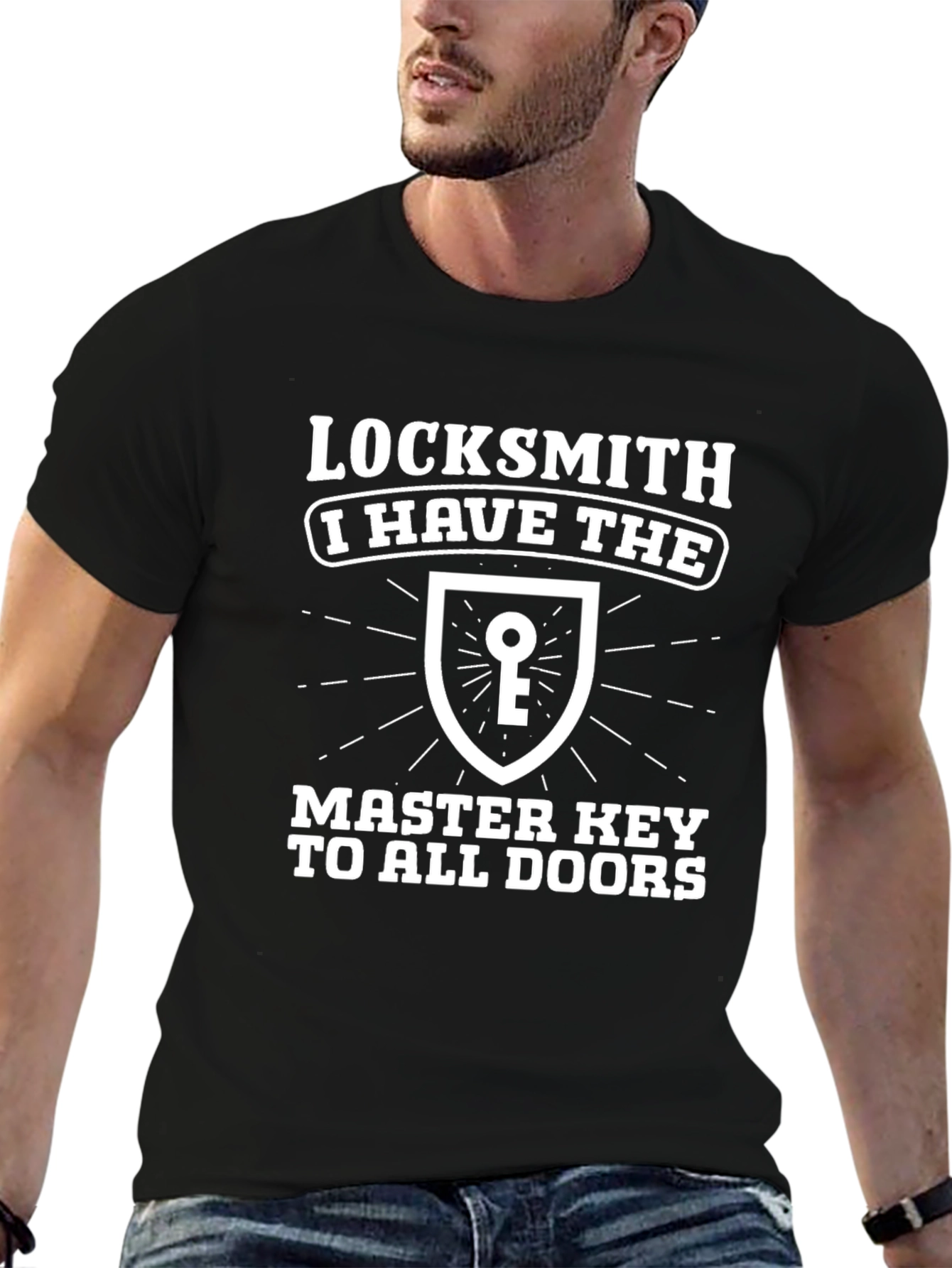 Locksmith Master Key Graphic T-Shirt