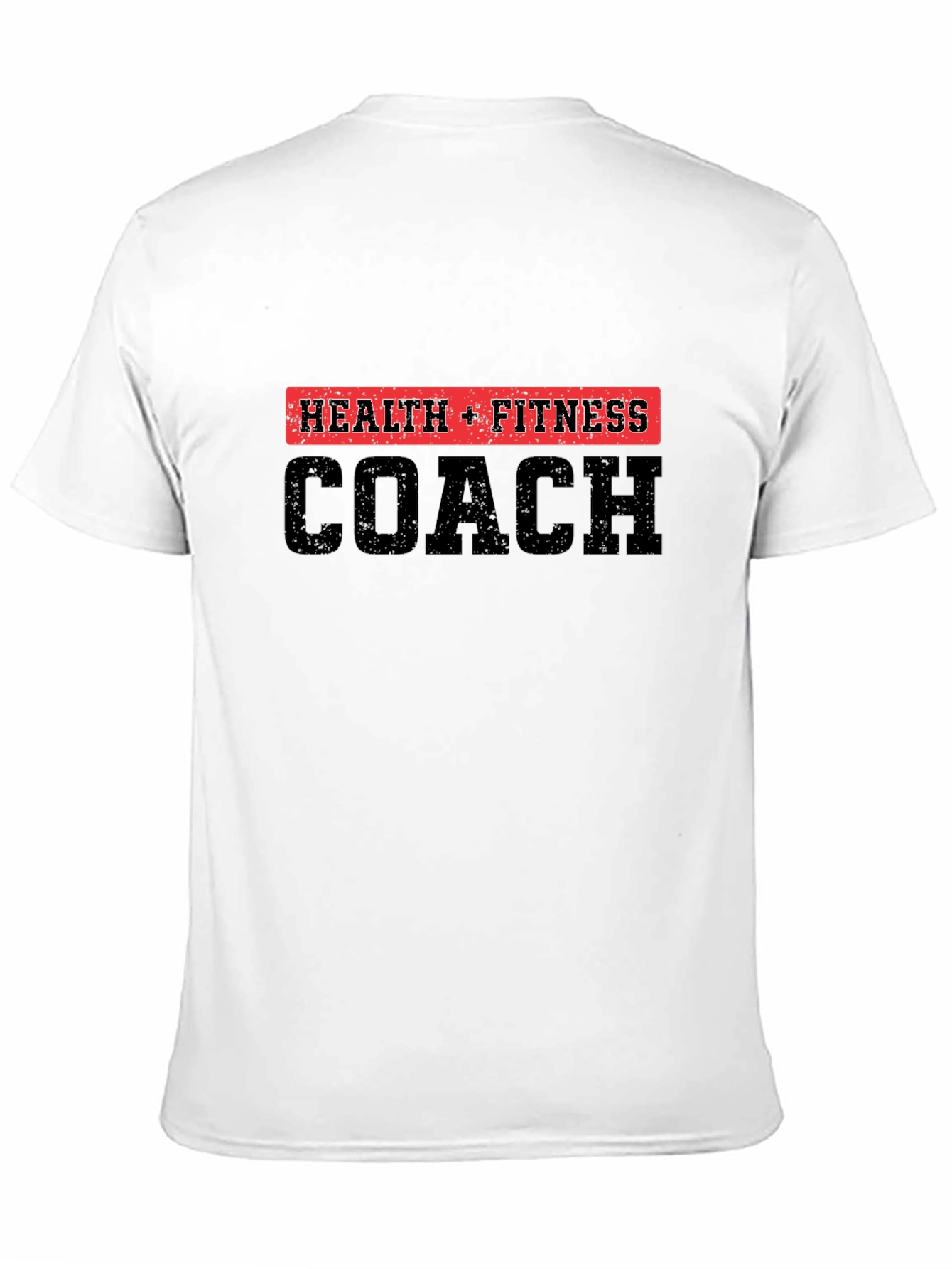 Health & Fitness Coach Black T-Shirt