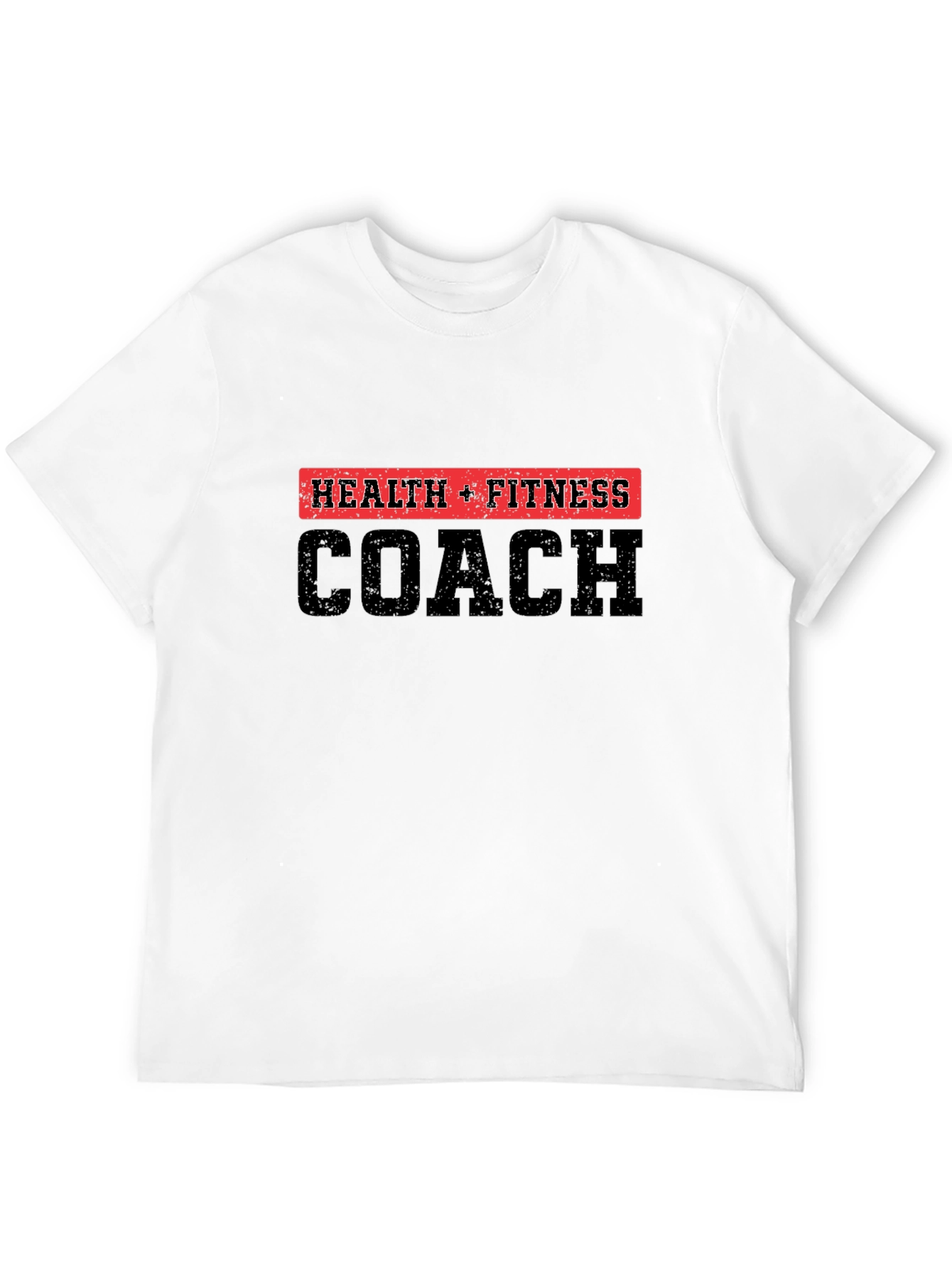 Health & Fitness Coach Black T-Shirt