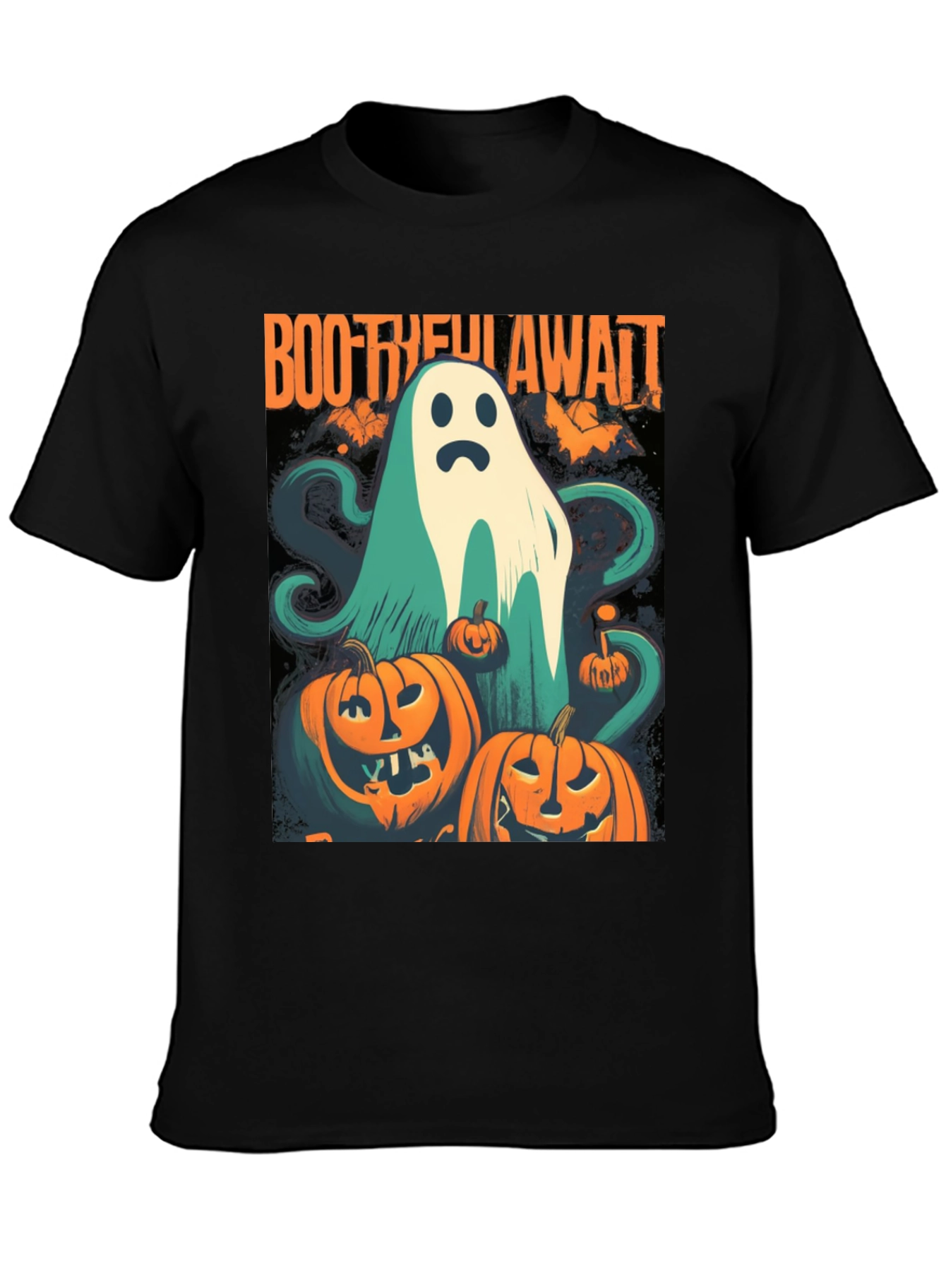 Boo-tiful Awaits Halloween Graphic Tee