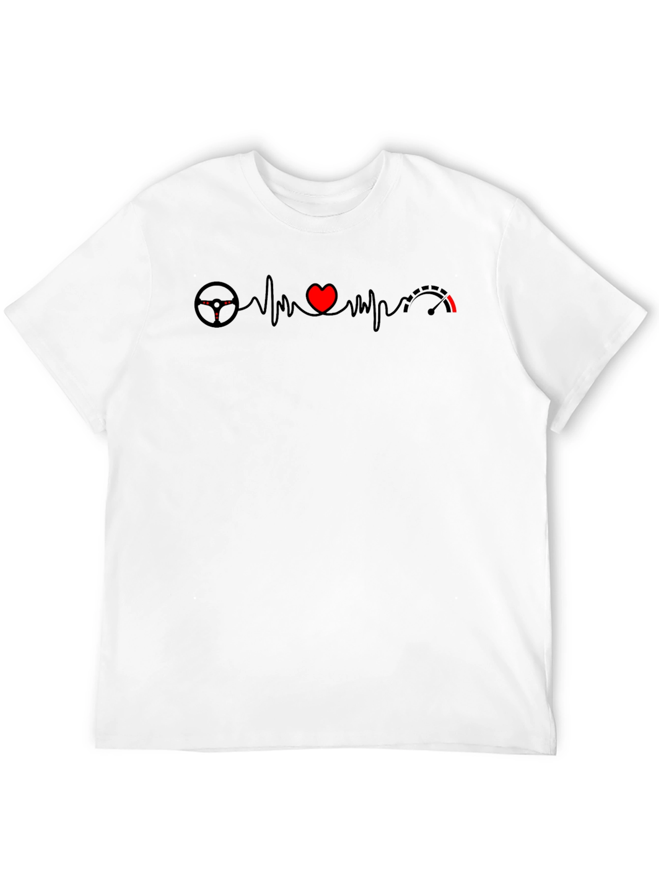 Driving is My Heartbeat T-Shirt