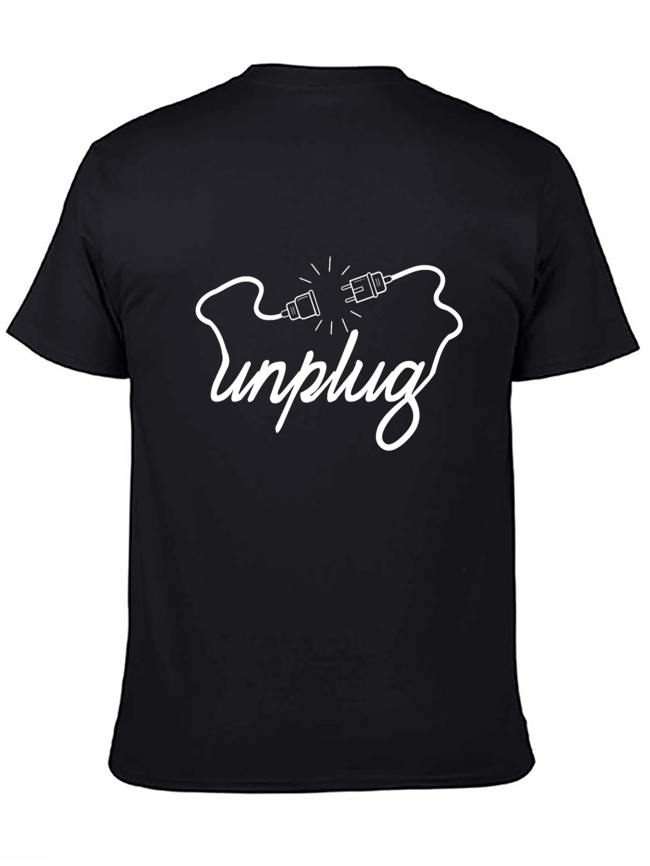 Unplug T-Shirt - Graphic Tee - Relax and Recharge