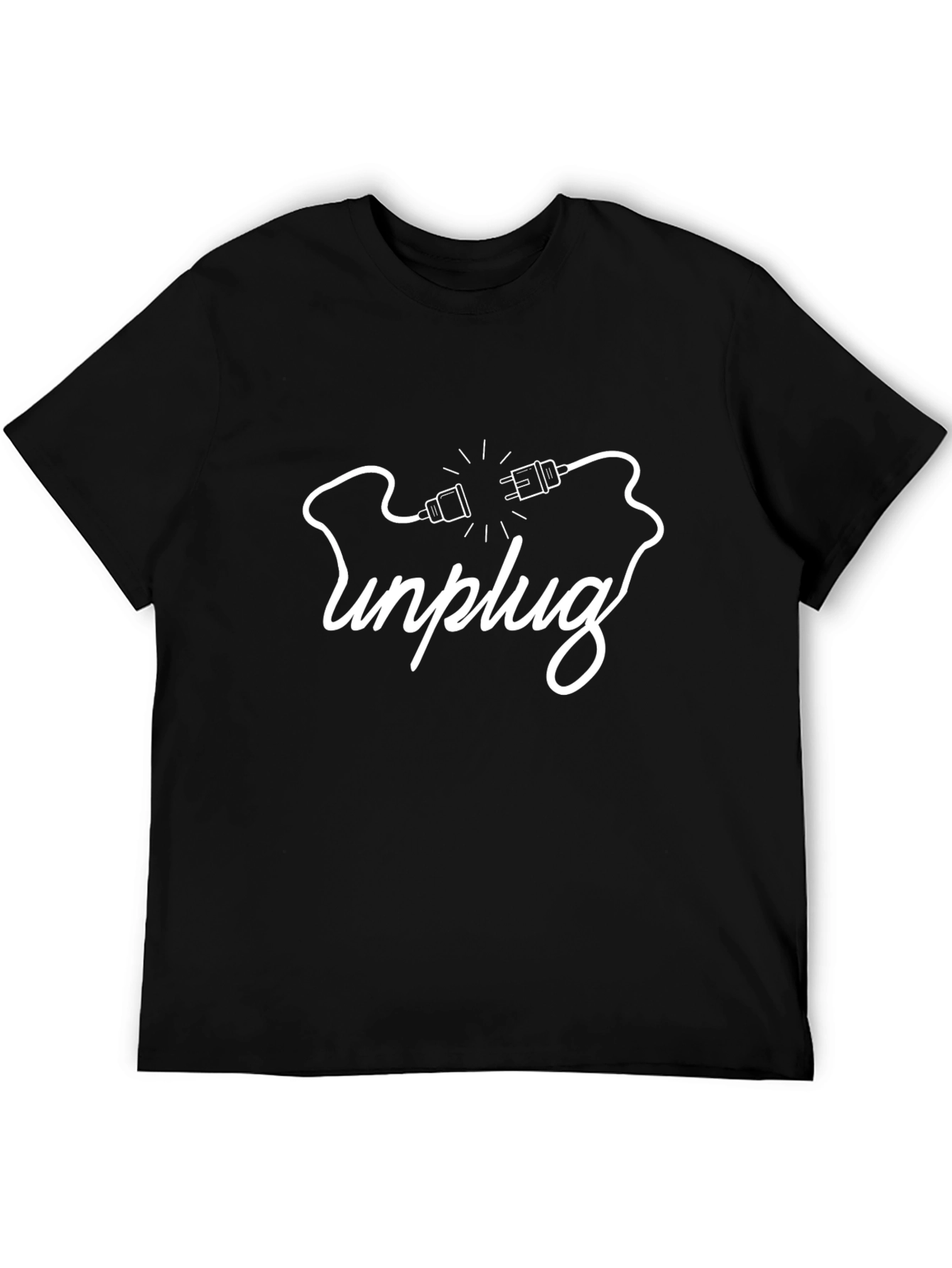 Unplug T-Shirt - Graphic Tee - Relax and Recharge