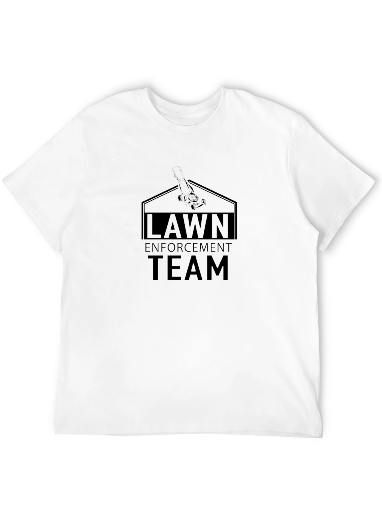 Lawn Enforcement Team Graphic Tee - Black