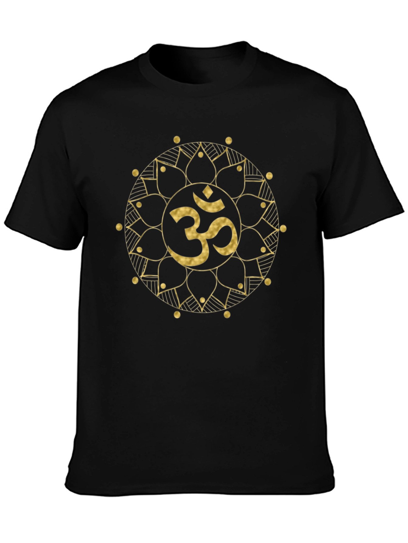 Om Mandala Graphic Tee - Spiritual Yoga Shirt