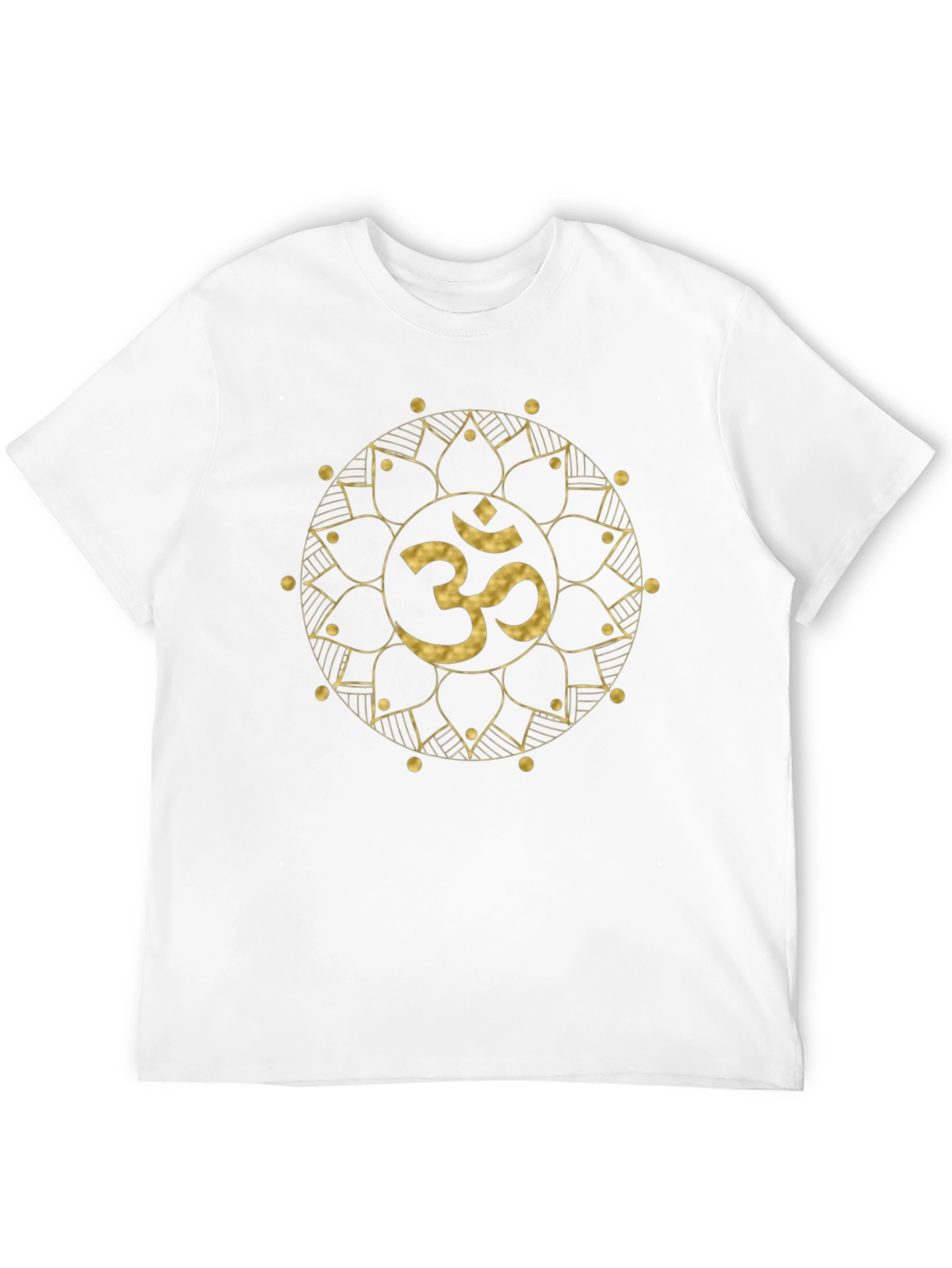 Om Mandala Graphic Tee - Spiritual Yoga Shirt