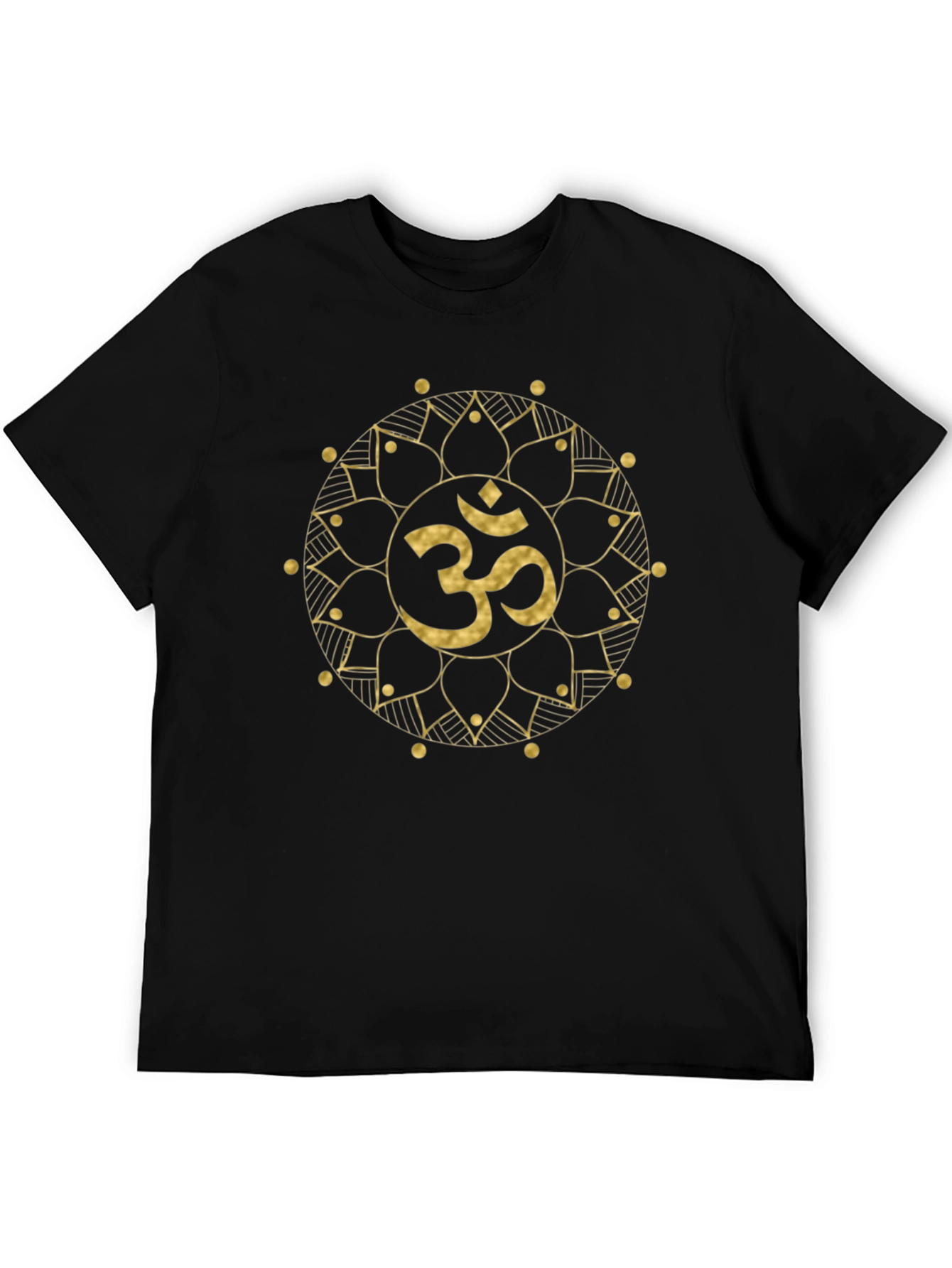 Om Mandala Graphic Tee - Spiritual Yoga Shirt
