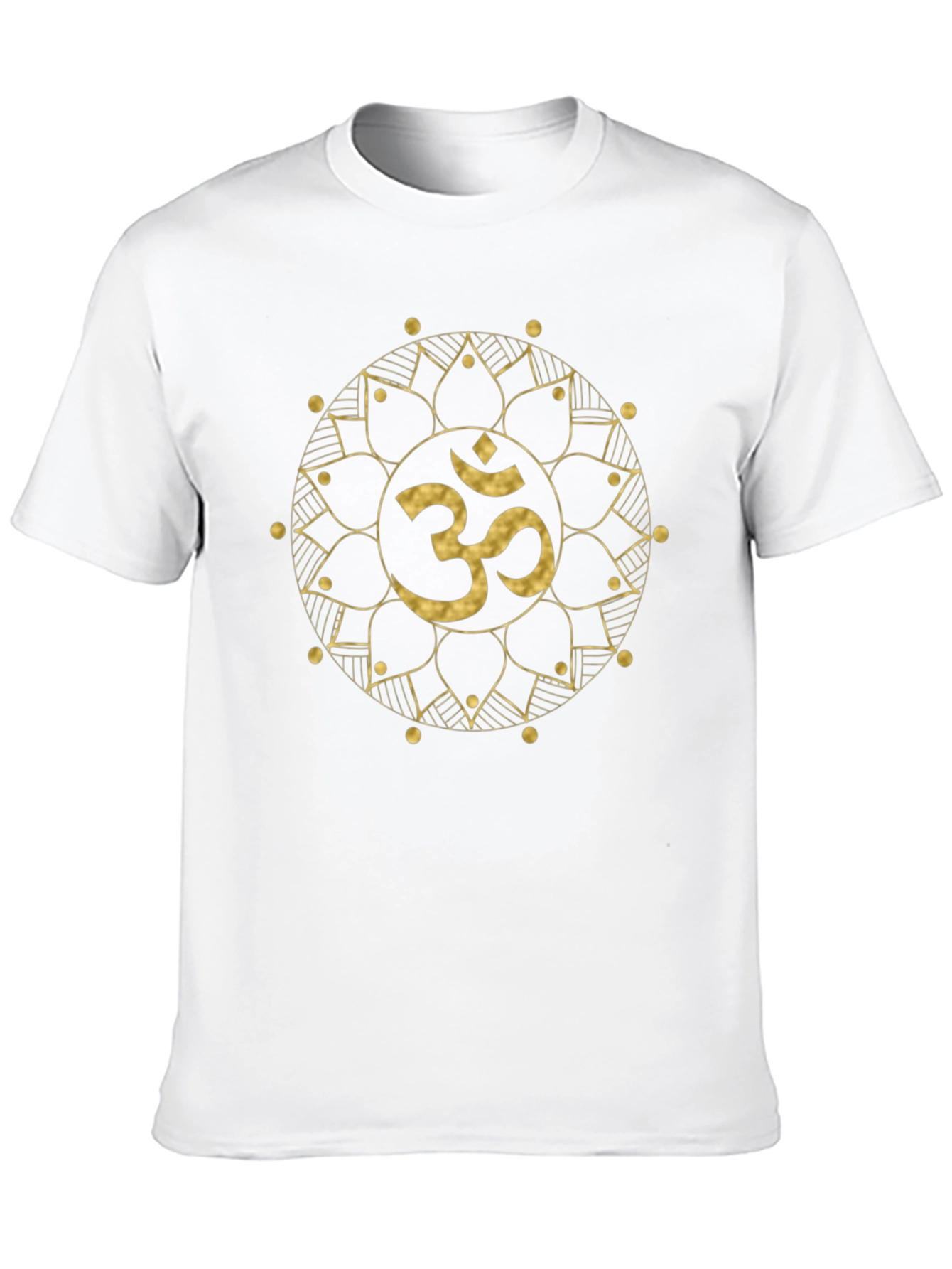 Om Mandala Graphic Tee - Spiritual Yoga Shirt