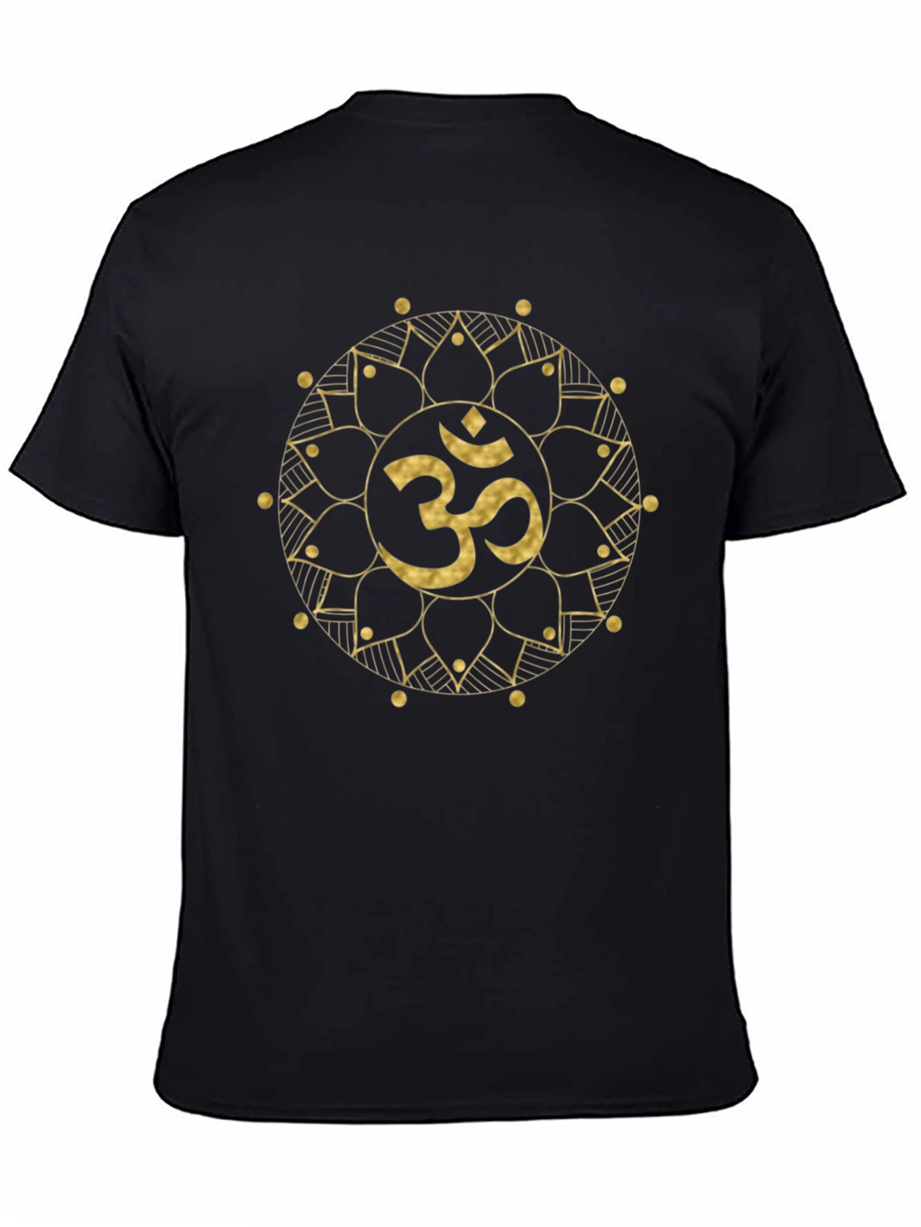 Om Mandala Graphic Tee - Spiritual Yoga Shirt