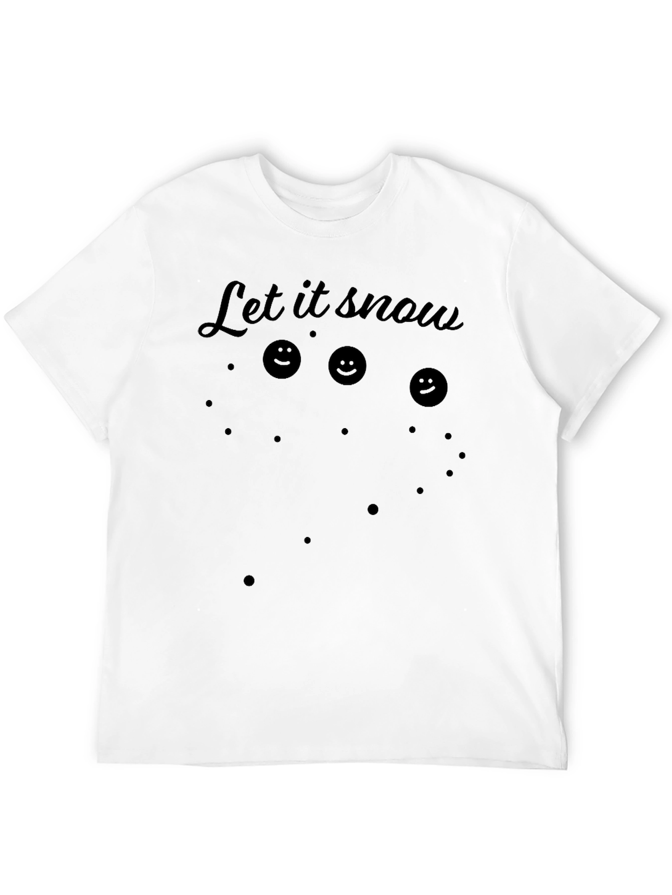 Let It Snow Graphic Tee - Holiday Cheer