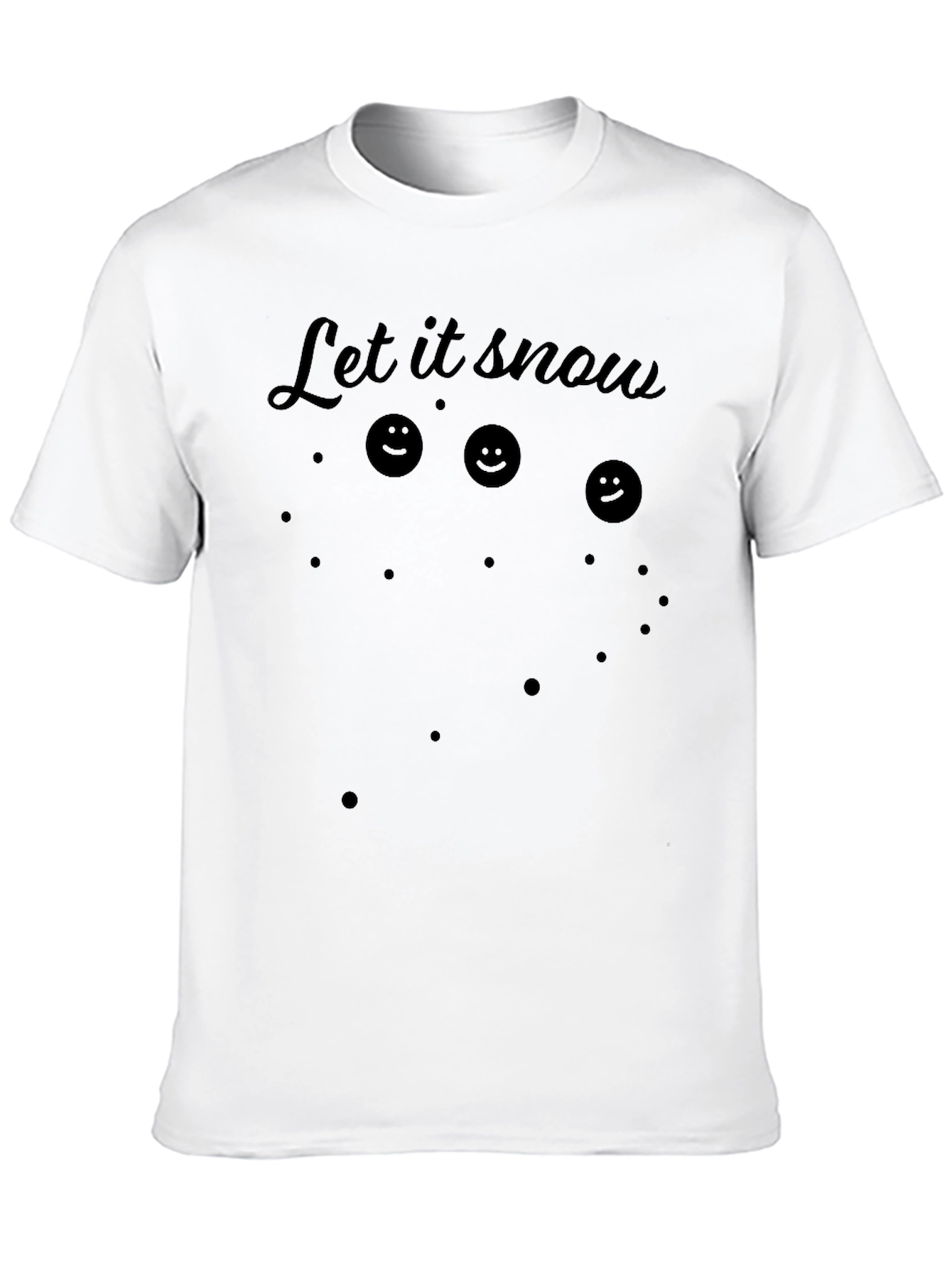 Let It Snow Graphic Tee - Holiday Cheer