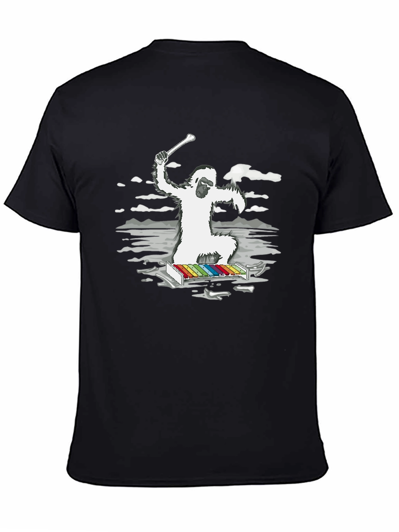 Yeti Xylophone Musician T-Shirt