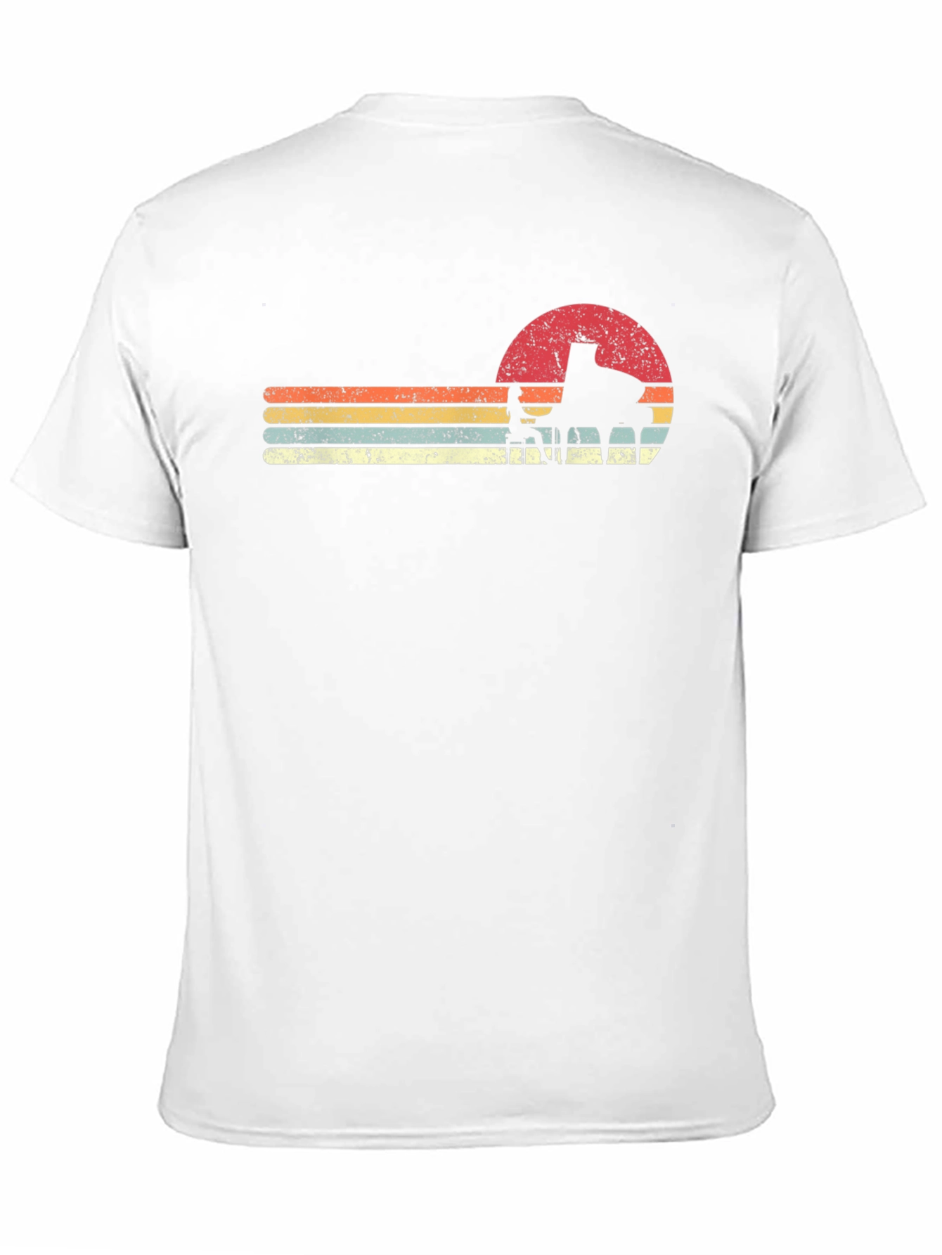Retro Piano Sunset T-Shirt - Musicians Style