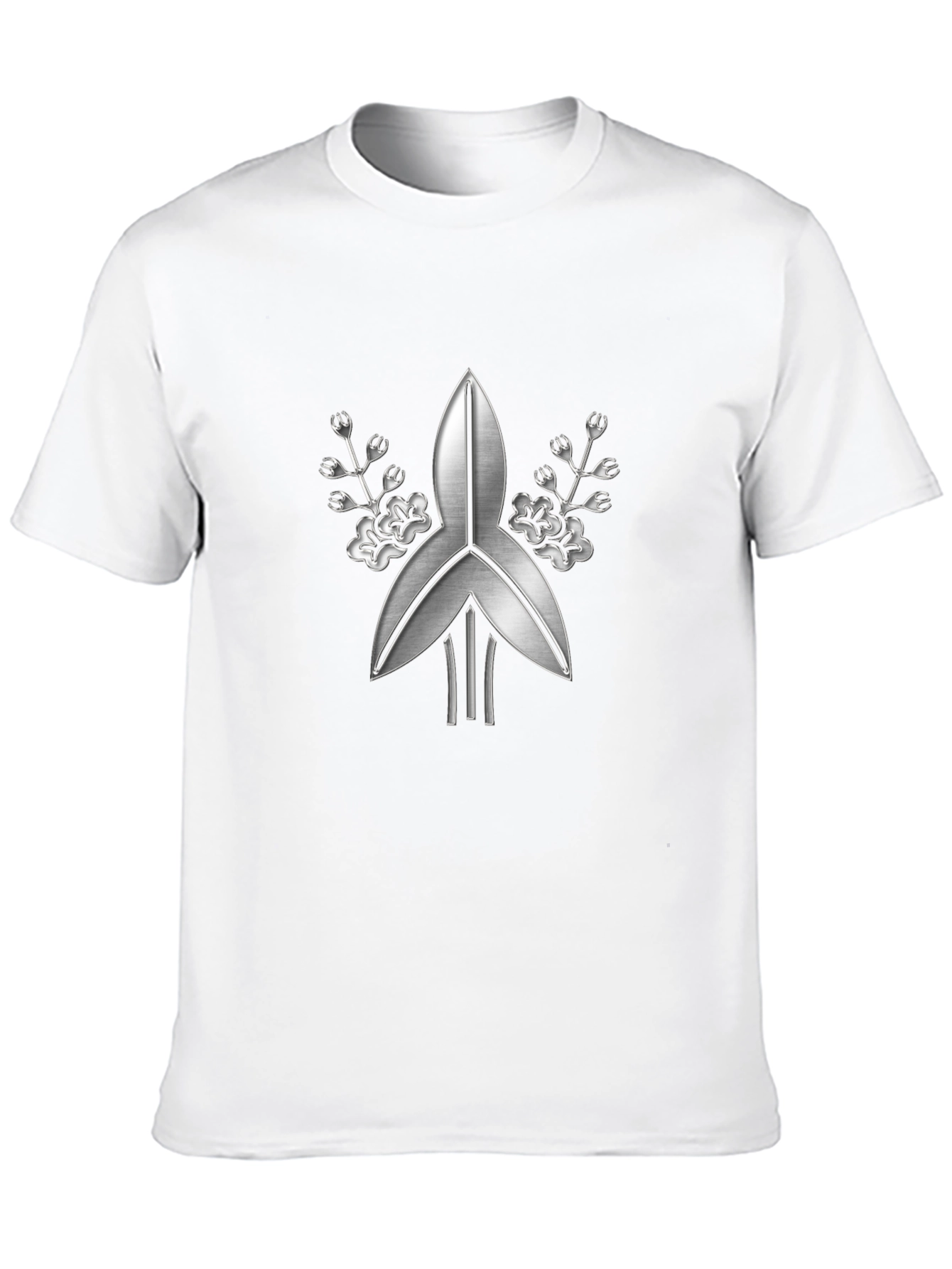 Klingon Empire T-Shirt - Metallic Crest Design
