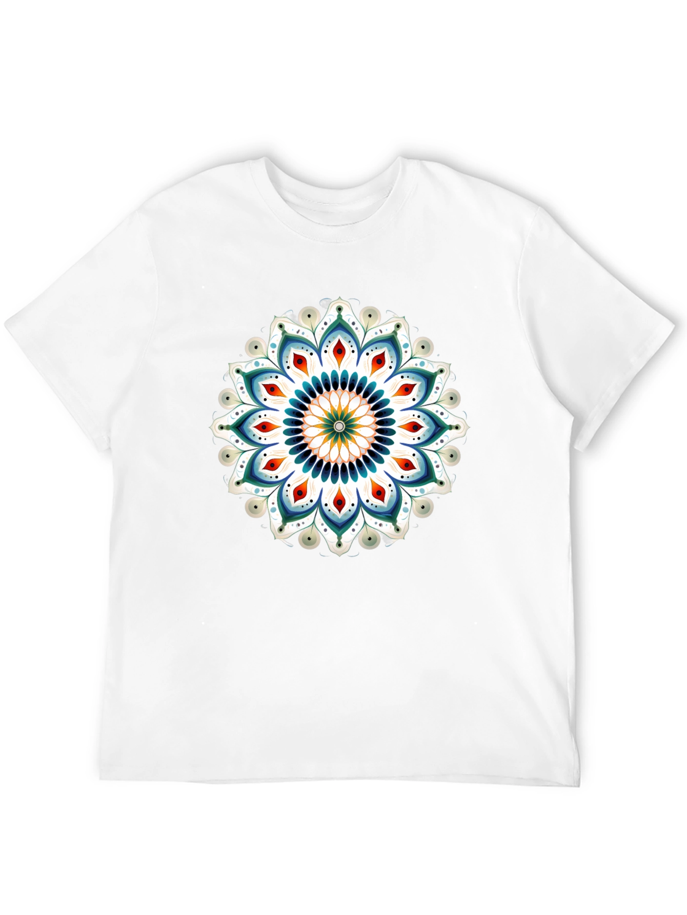 Black Mandala Graphic T-Shirt