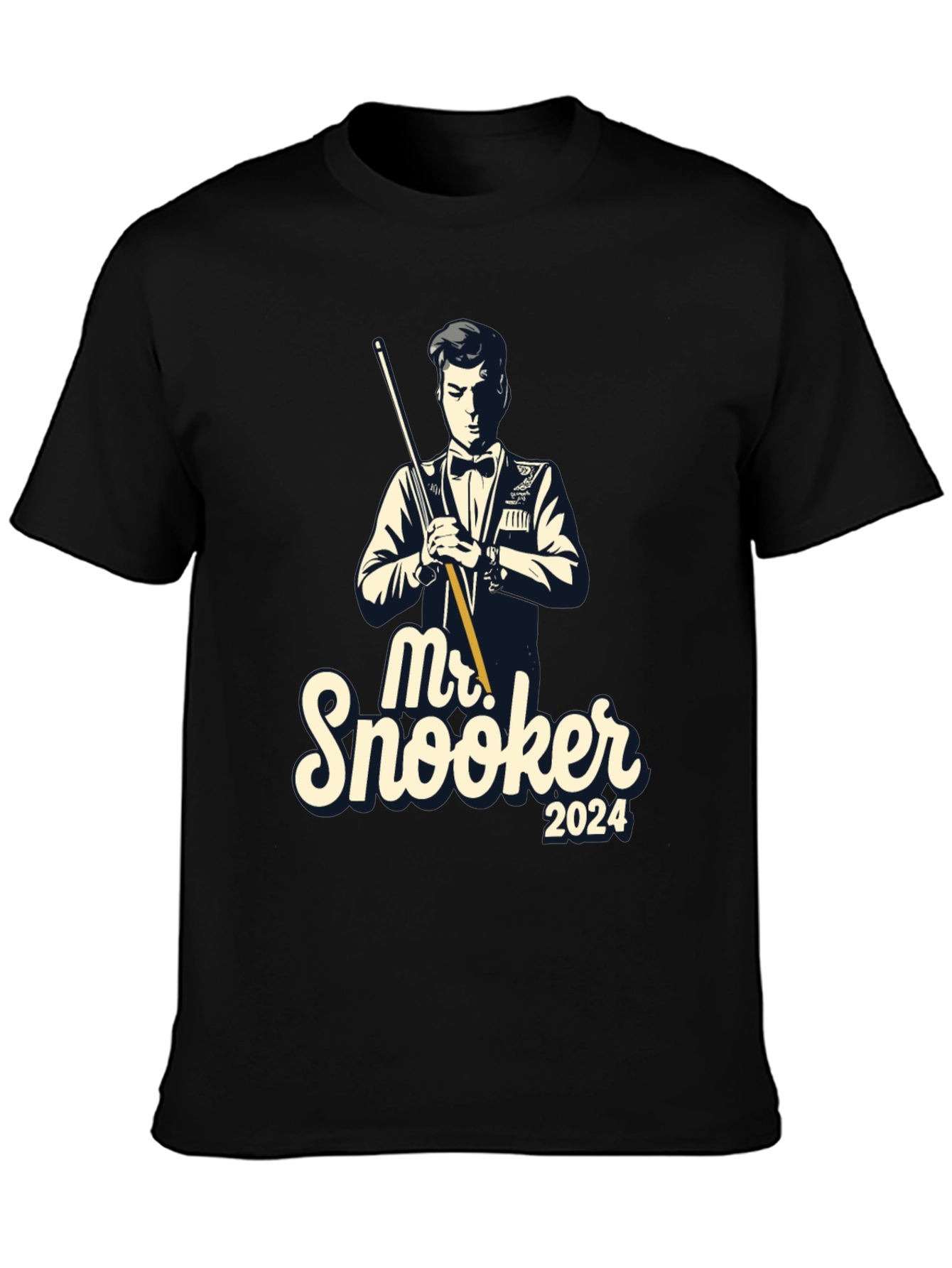 Mr. Snooker 2024 T-Shirt - Billiards Player Tee