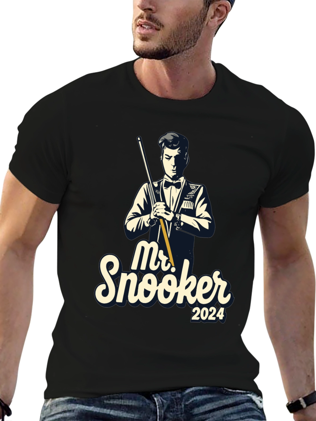 Mr. Snooker 2024 T-Shirt - Billiards Player Tee