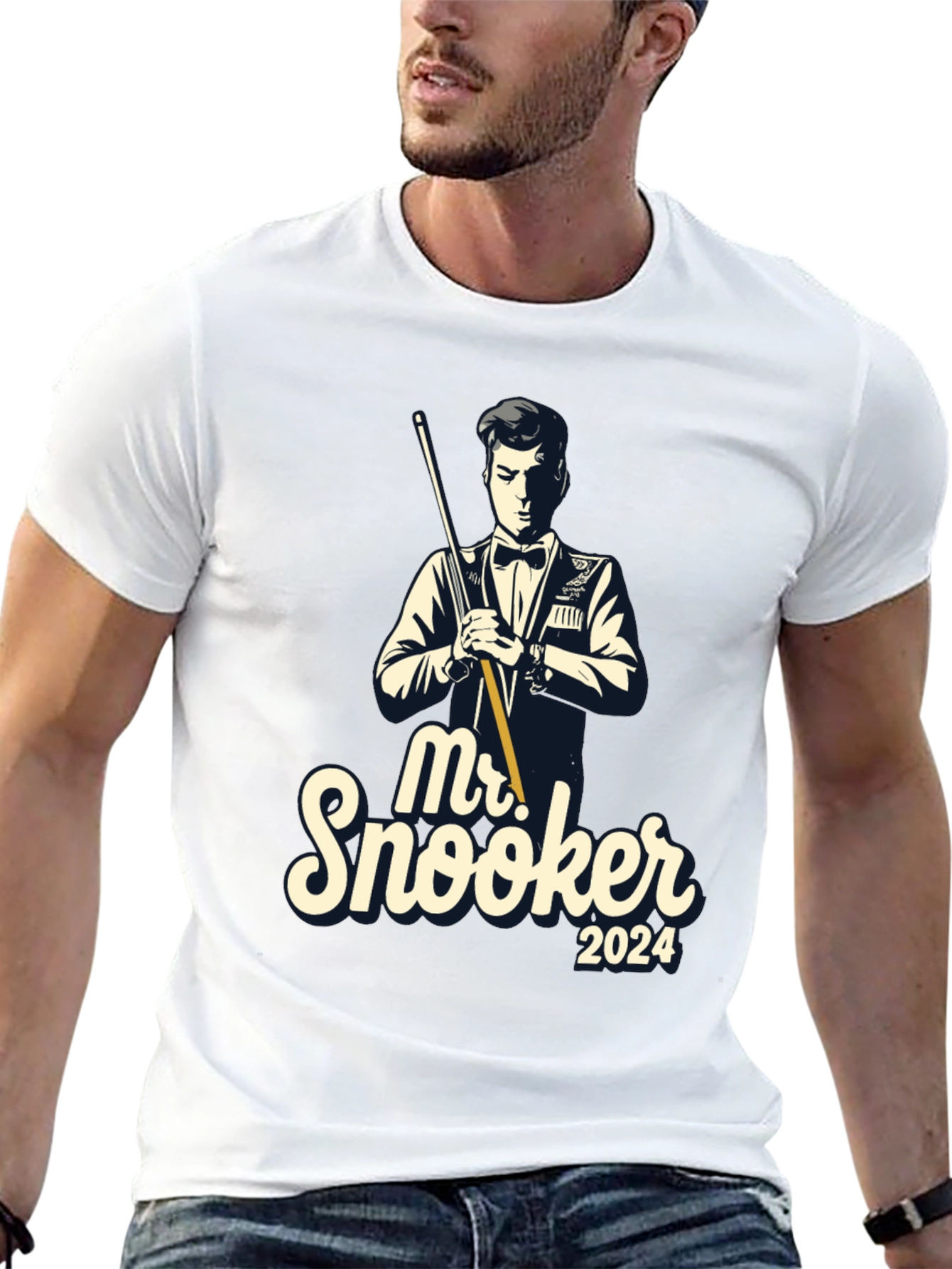 Mr. Snooker 2024 T-Shirt - Billiards Player Tee
