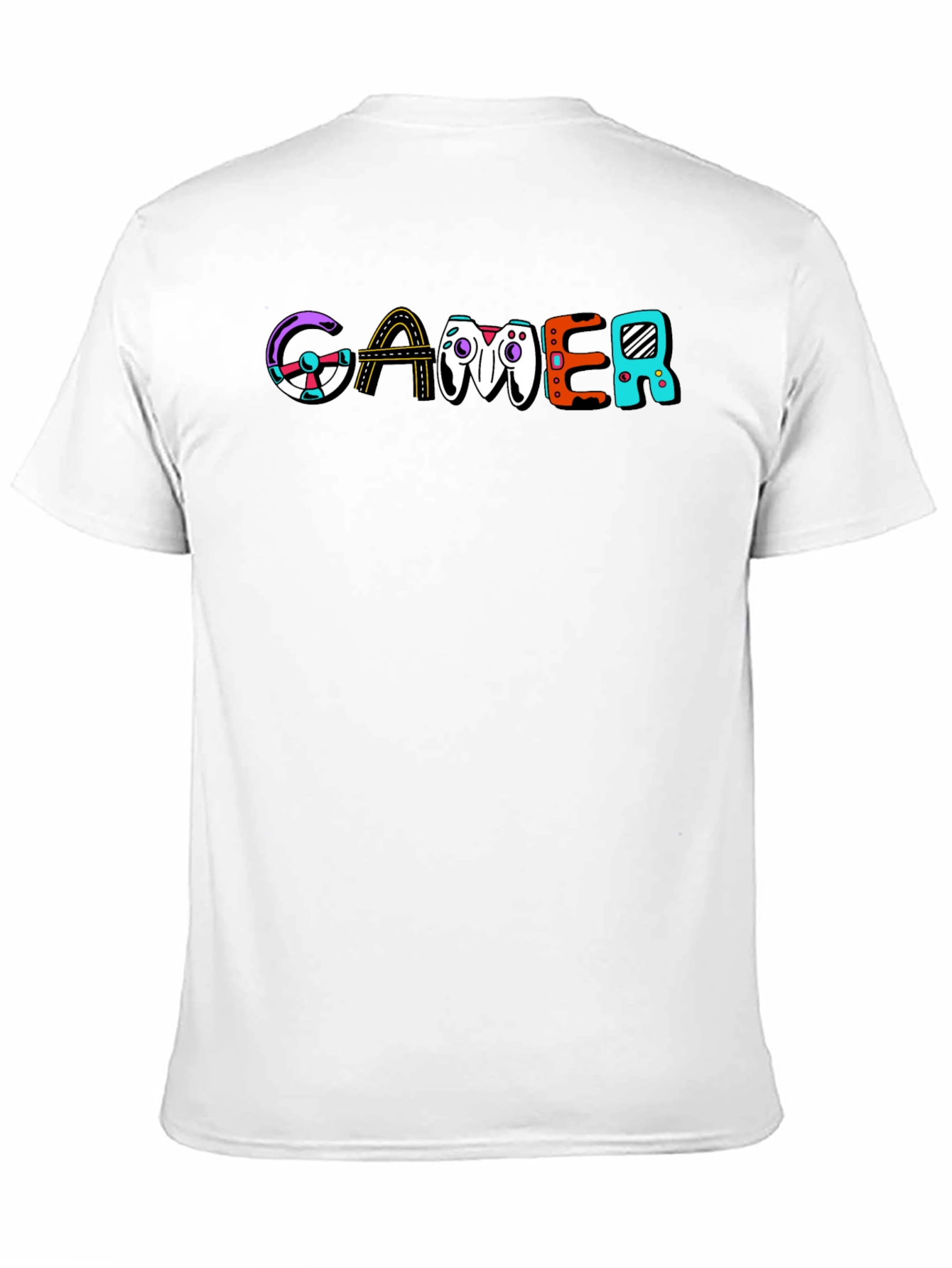 Gamer Graphic Print T-Shirt