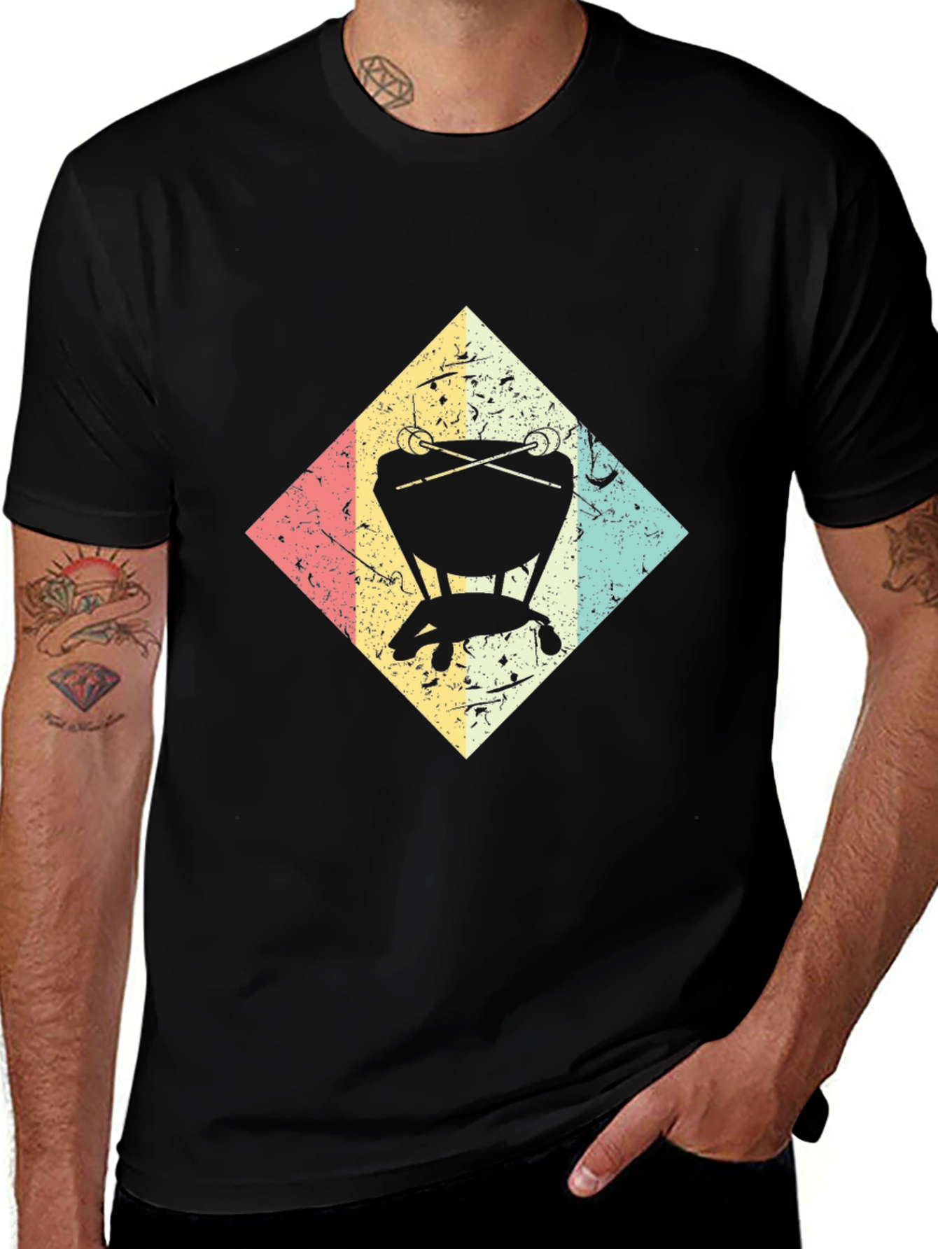 Retro BBQ Grill T-Shirt