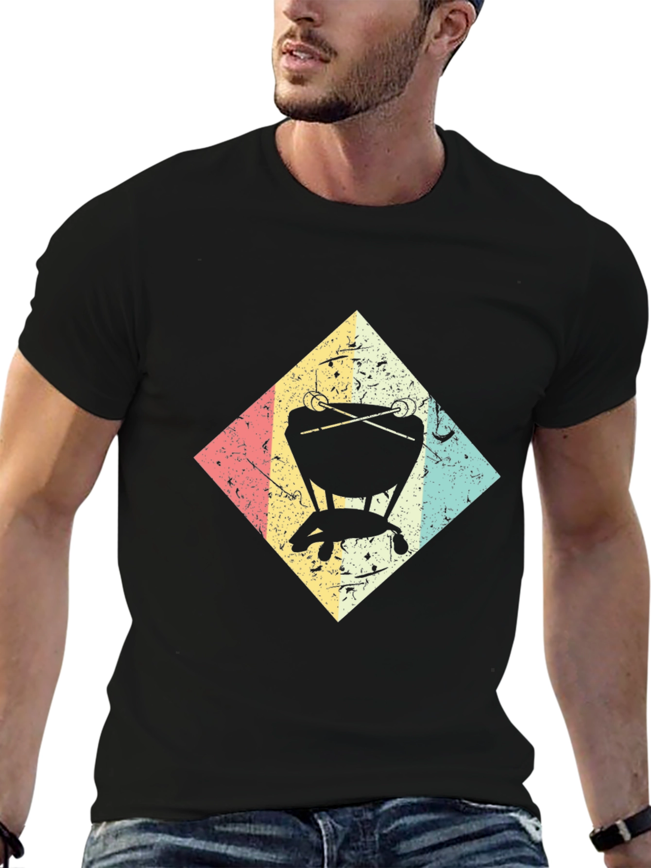 Retro BBQ Grill T-Shirt