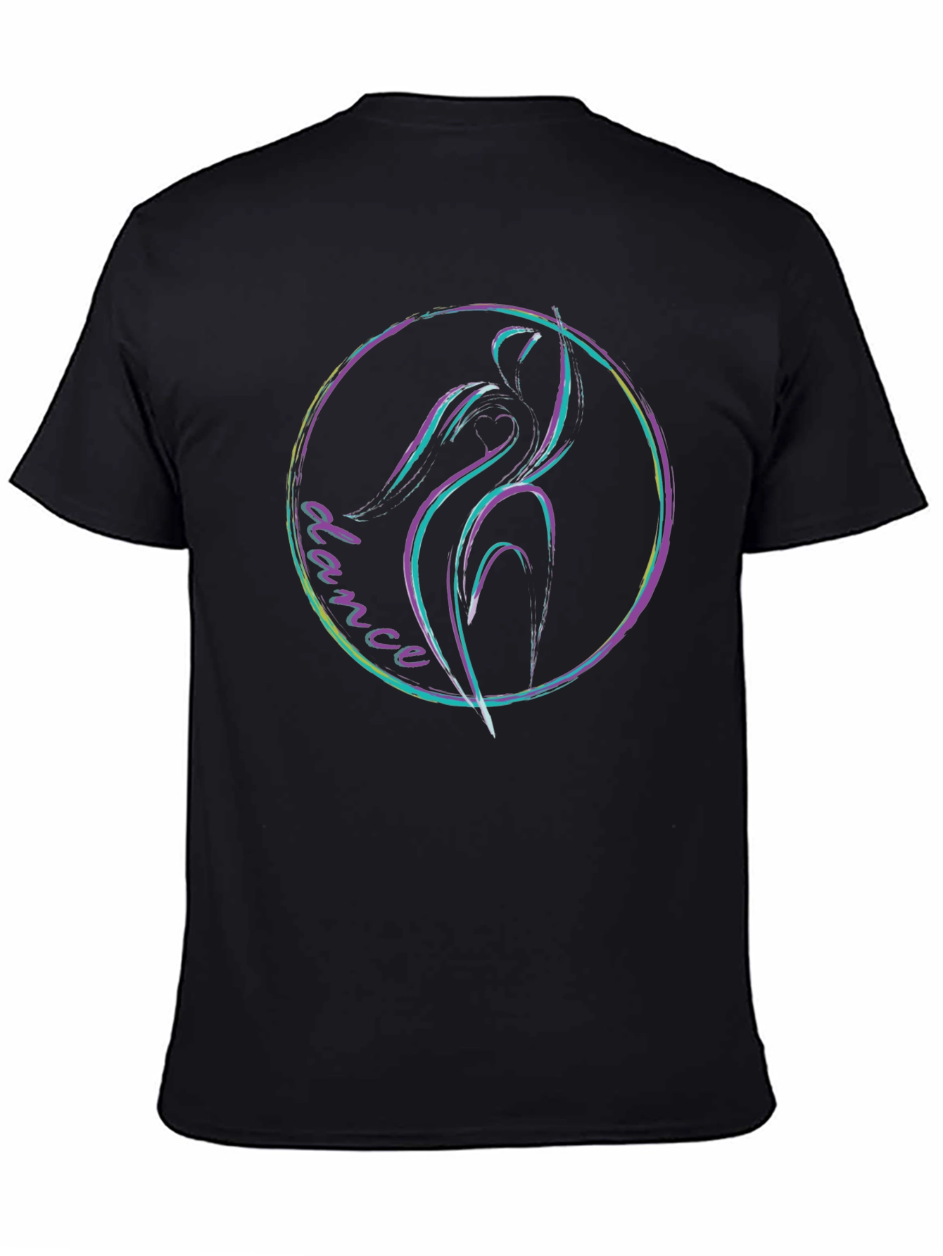 Dance Graphic Crew Neck T-Shirt