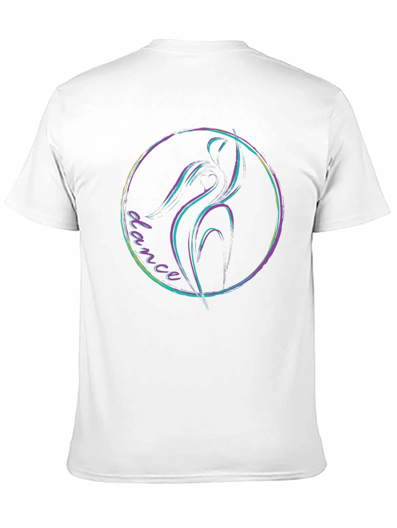 Dance Graphic Crew Neck T-Shirt