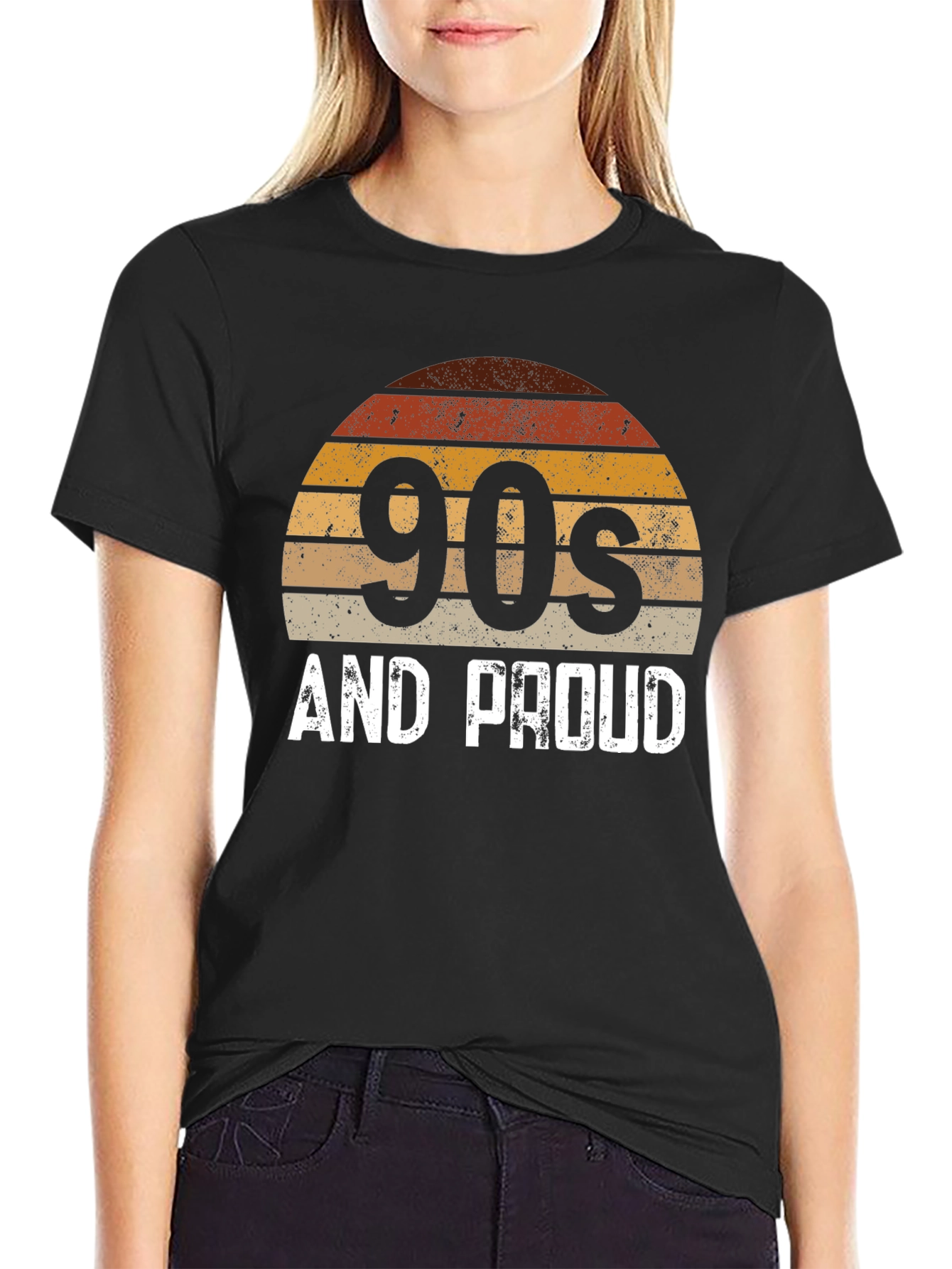 90s and Proud Graphic Tee Retro Style