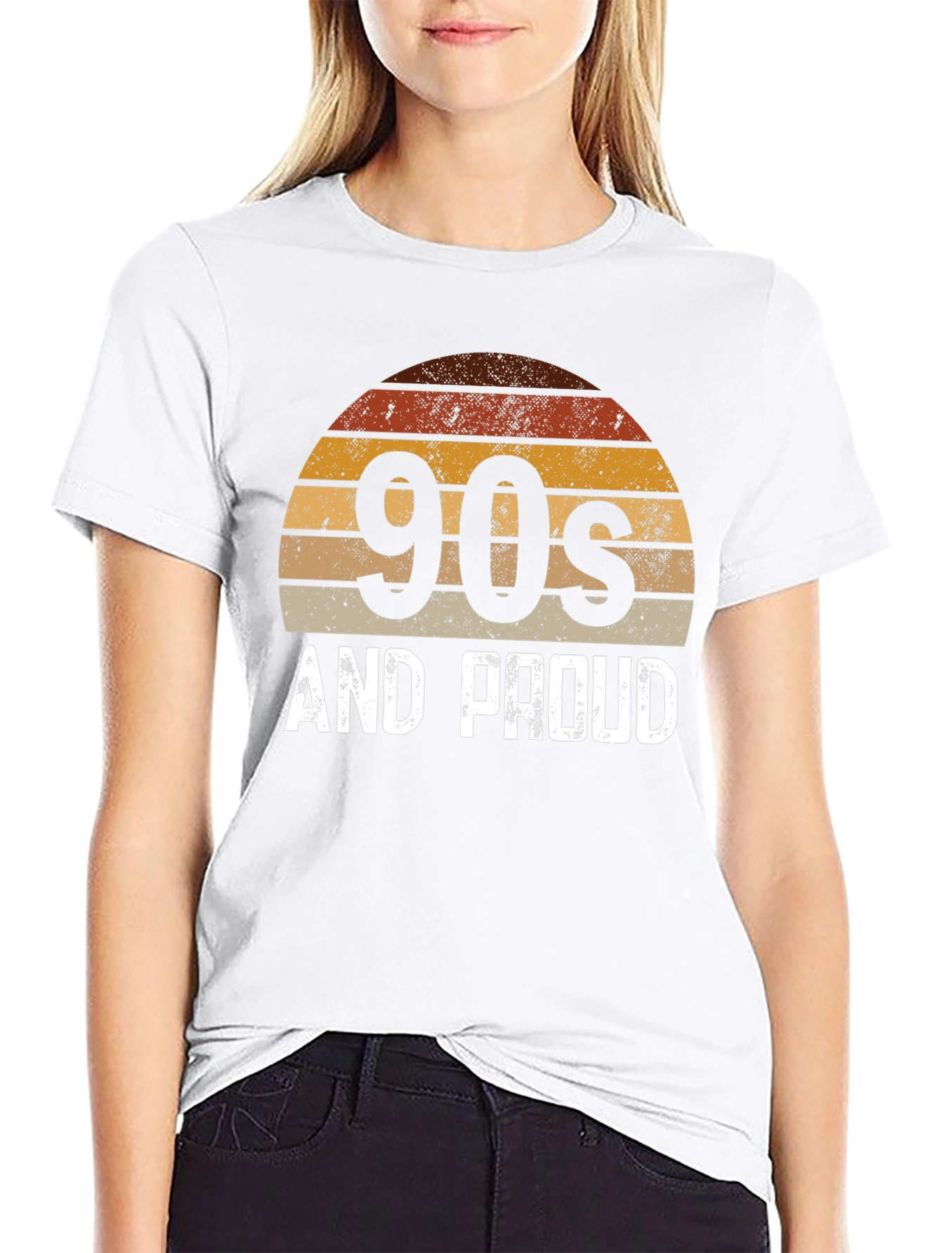 90s and Proud Graphic Tee Retro Style