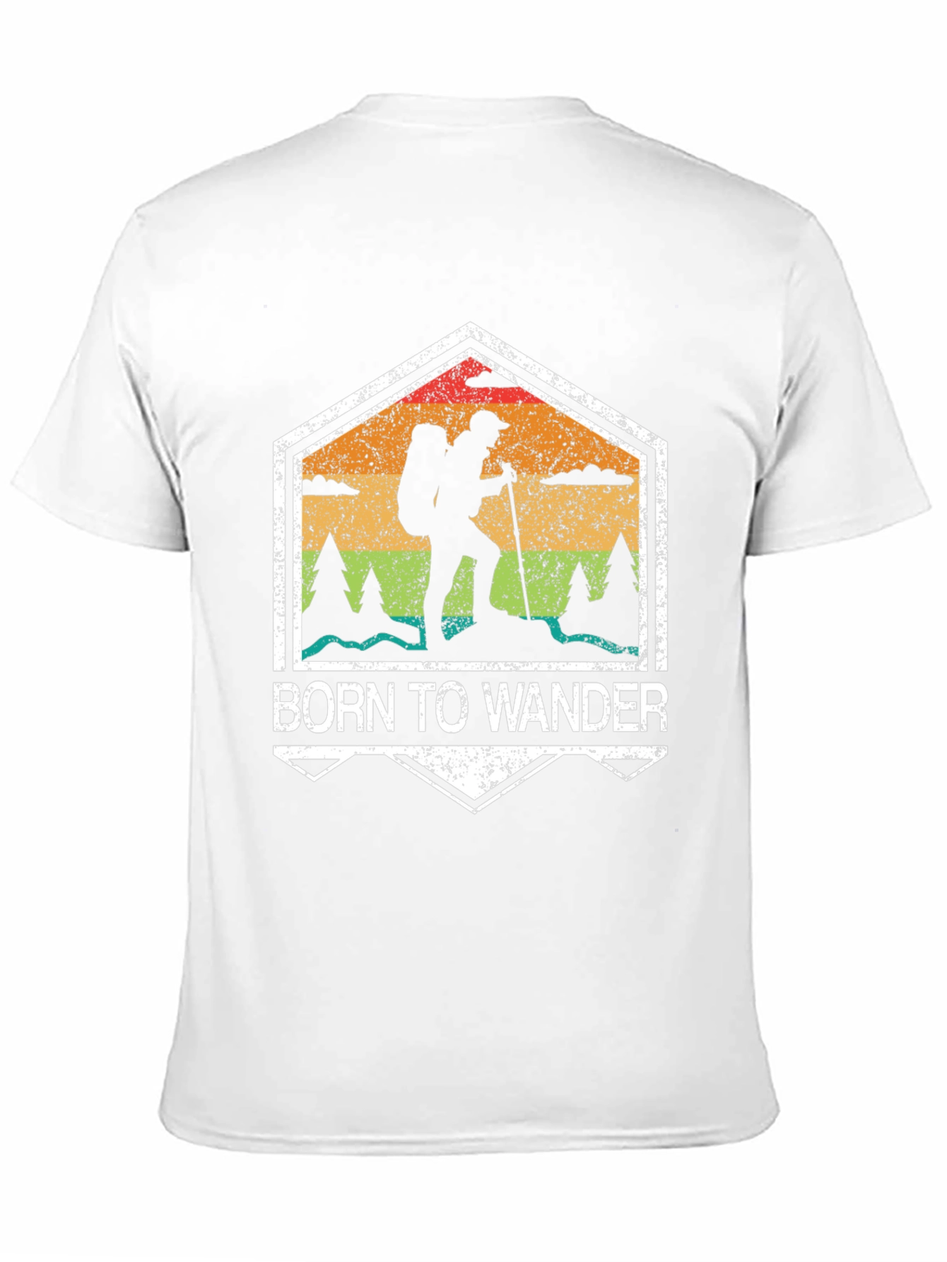Born to Wander Hiking T-Shirt