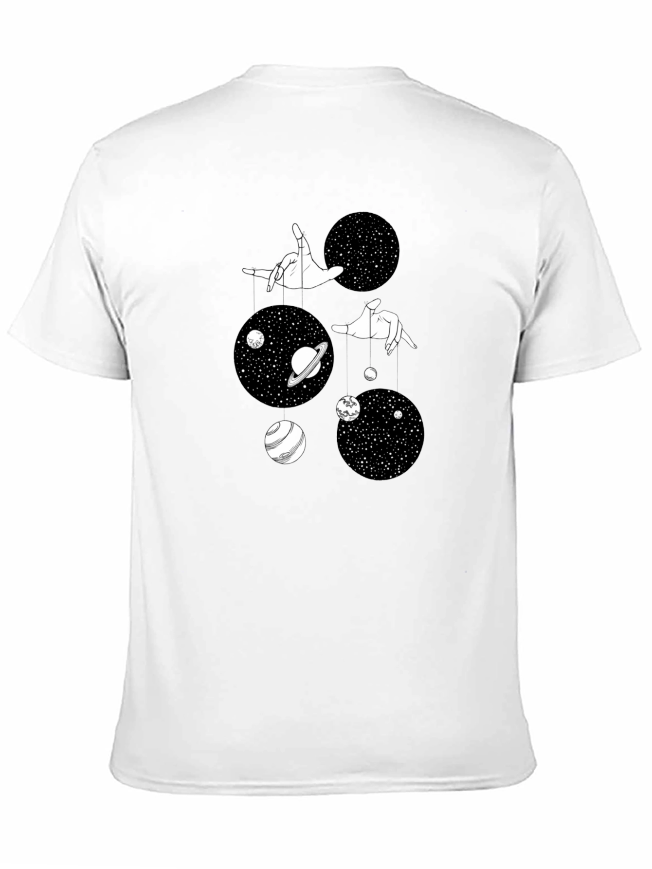 Celestial Puppeteer Black Graphic Tee