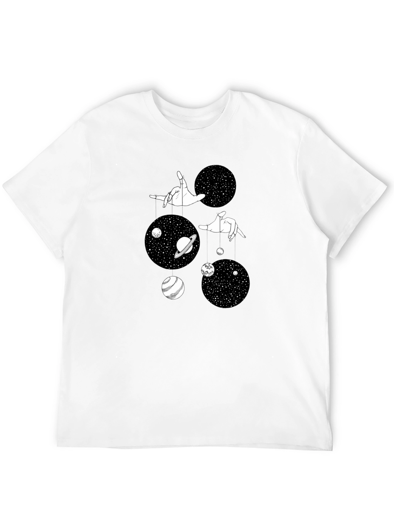 Celestial Puppeteer Black Graphic Tee