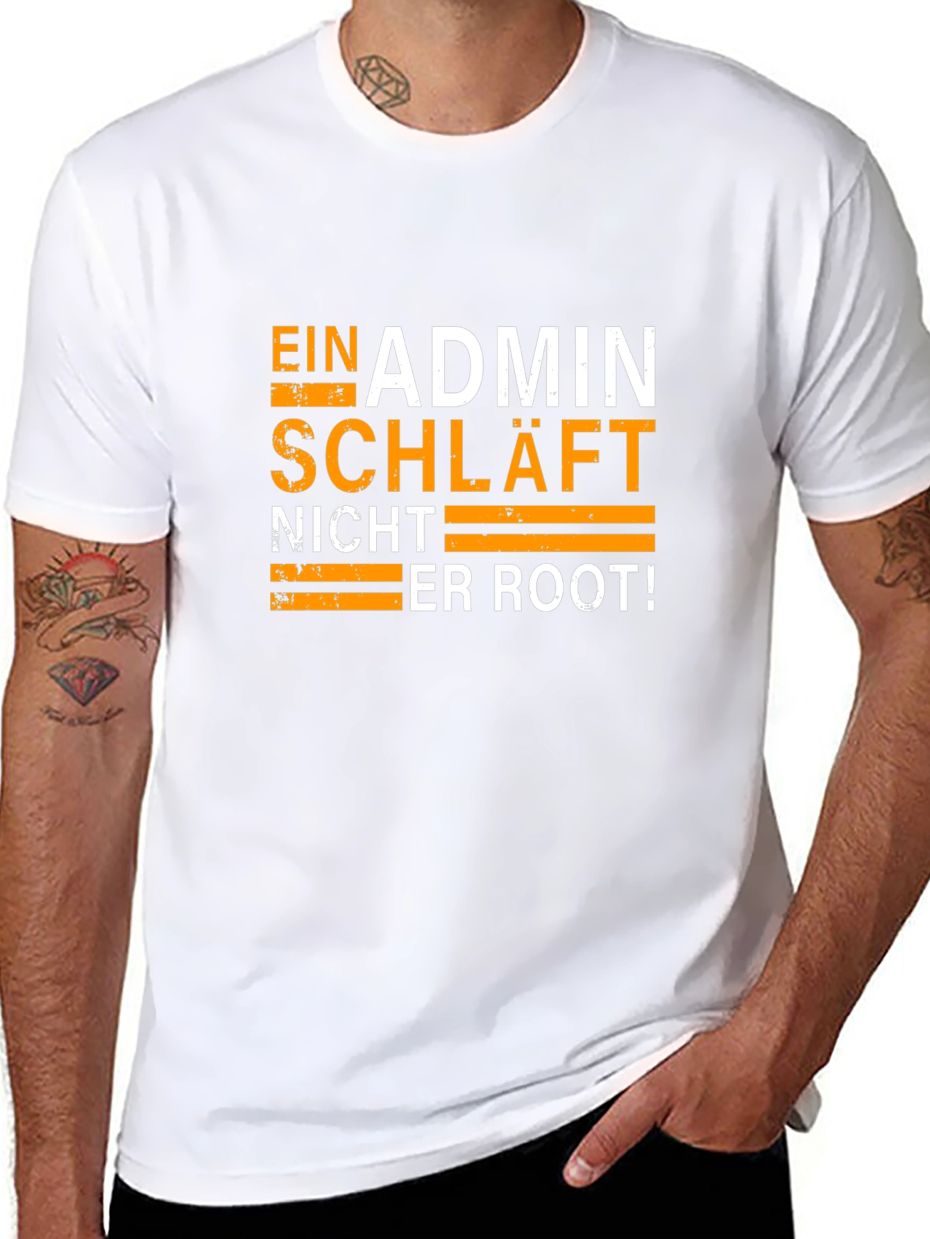 Admin T-Shirt - He Roots!